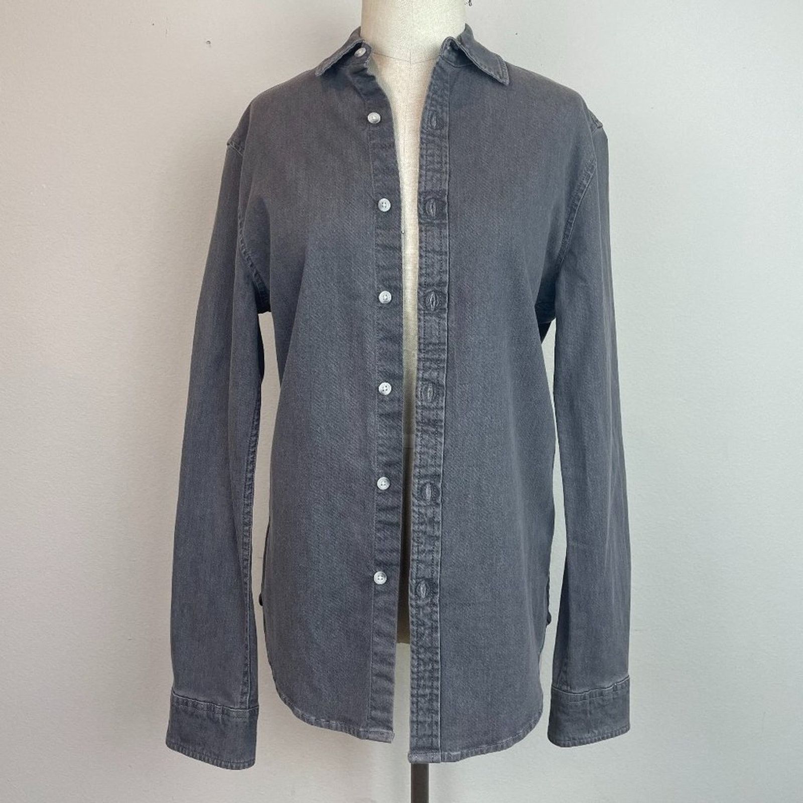 Topman Topman Denim Button Down Size US S / EU 44-46 / 1 - 1 Thumbnail