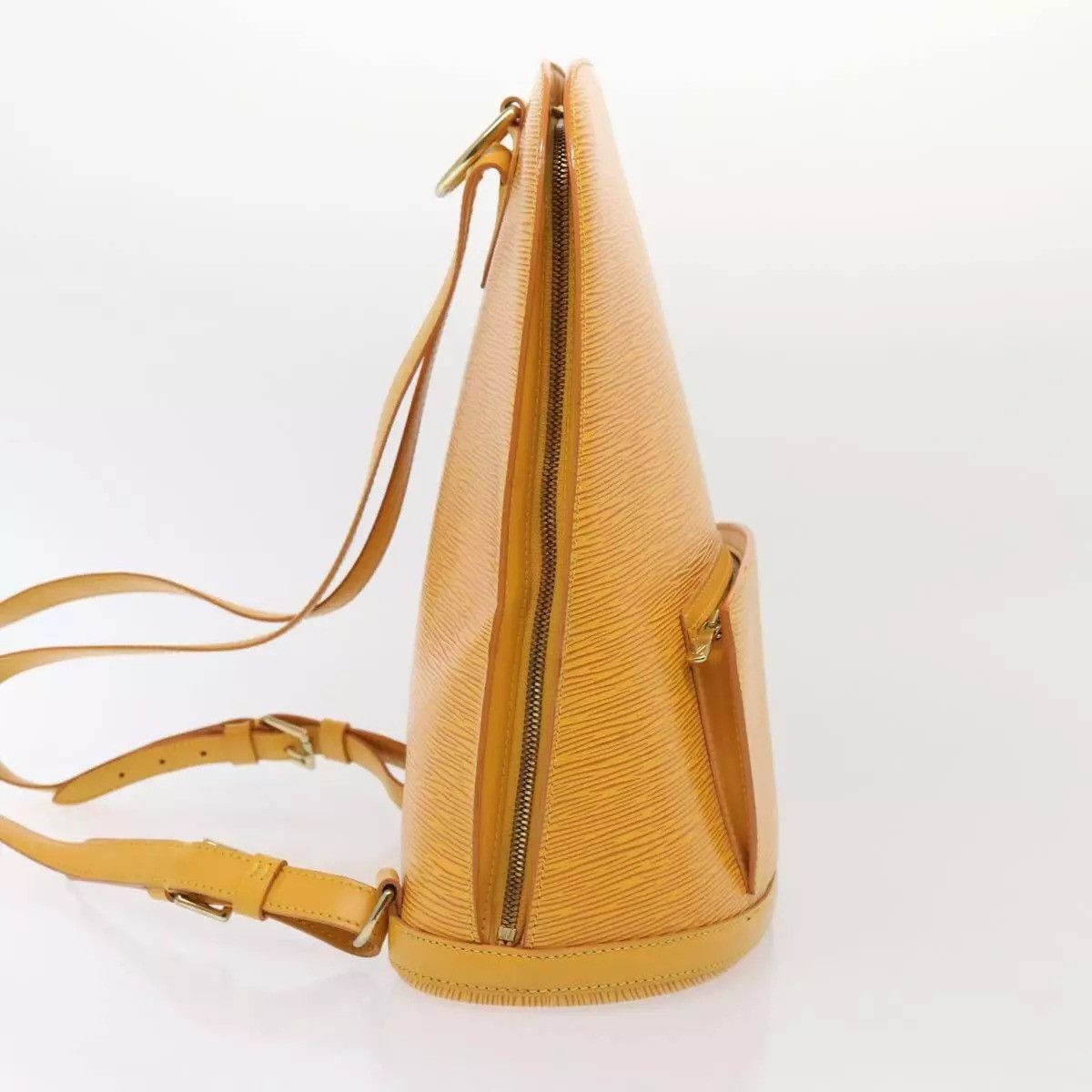 Louis Vuitton LOUIS VUITTON Epi Gobelins Backpack Yellow Size ONE SIZE - 11 Thumbnail