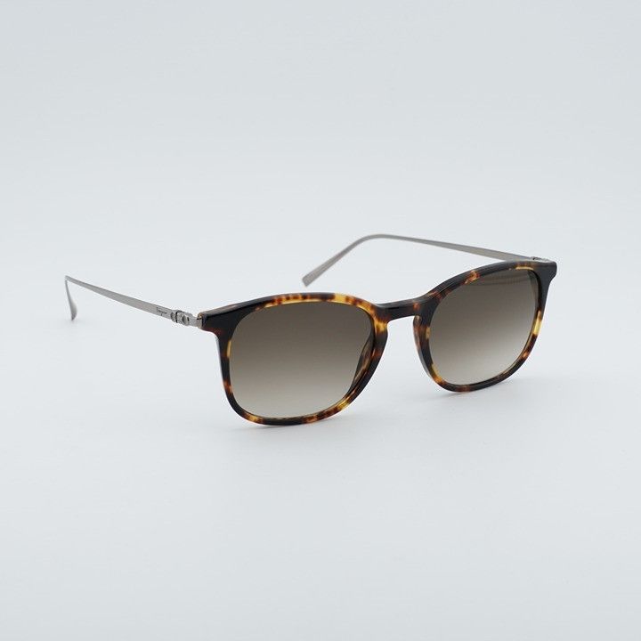 Salvatore Ferragamo Salvatore Ferragamo SF2846SCP 219 Sunglasses Dark Tortoise Size ONE SIZE - 5 Thumbnail