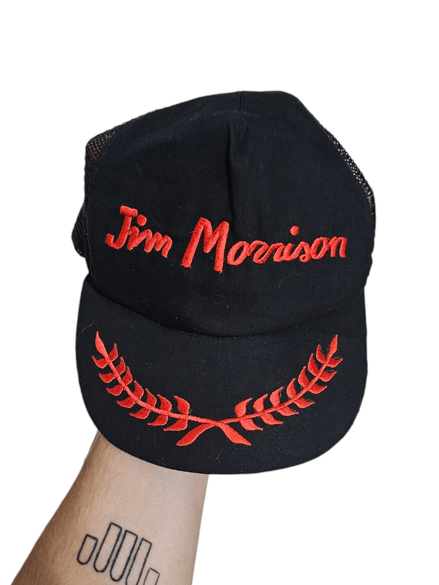 Band Tees × Vintage Jim Morrison Vintage Trucker Hat Size ONE SIZE - 2 Thumbnail