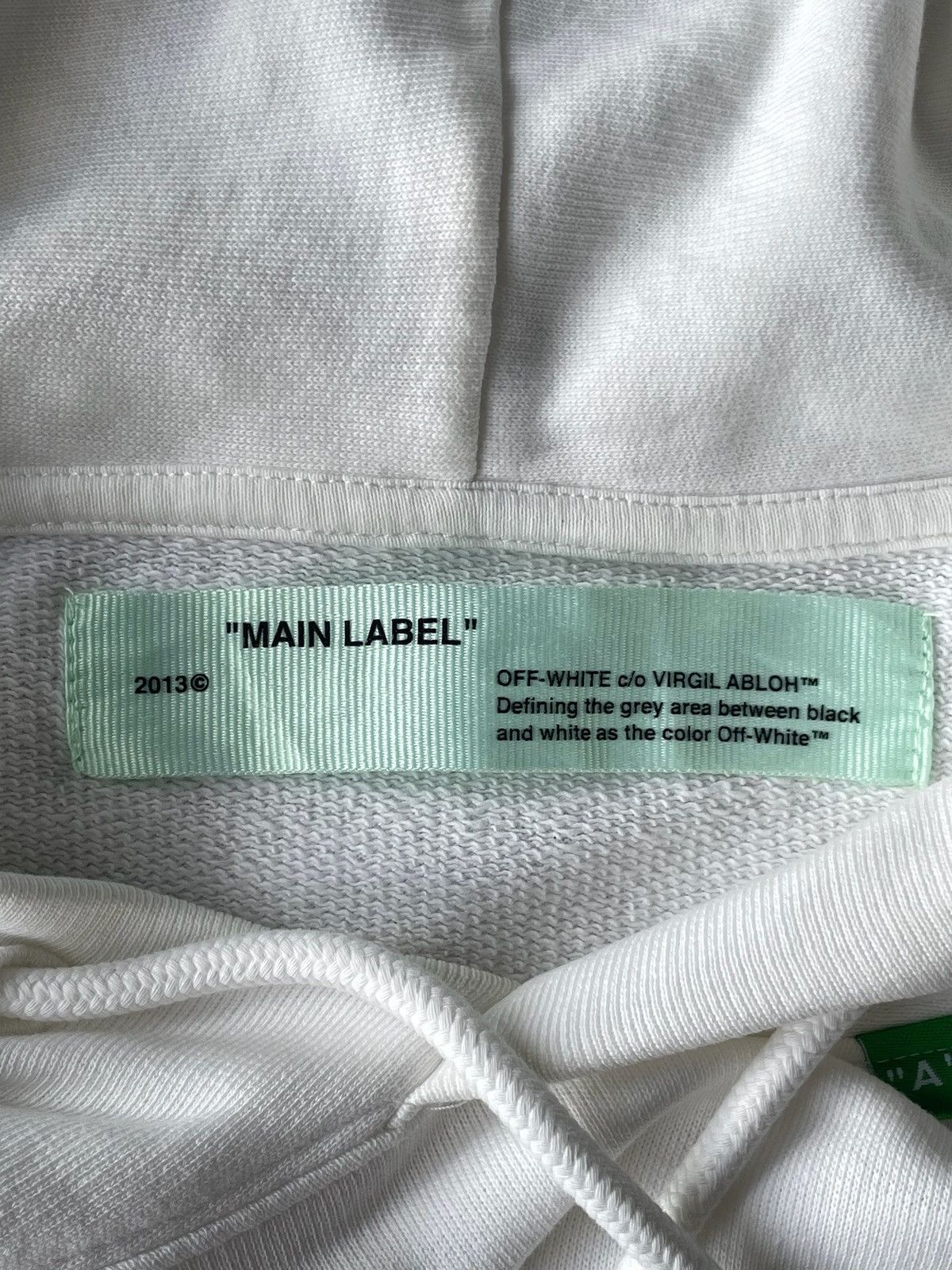 Off-White Off-White Virgil Abloh Hoodie Size US XL / EU 56 / 4 - 9 Thumbnail