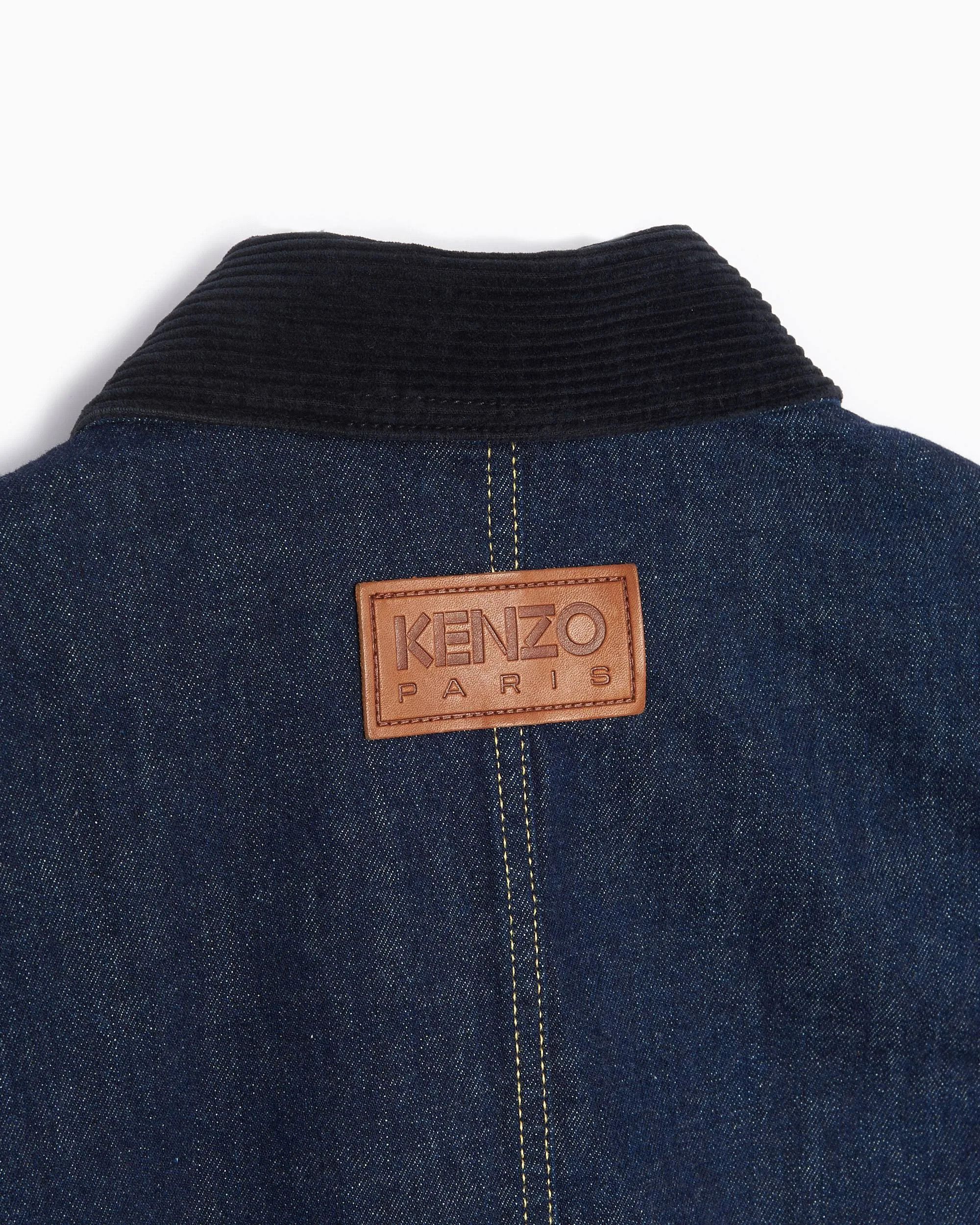Kenzo o1mle0624 Poppy Workwear Denim Jacket in Multicolor Size US S / EU 44-46 / 1 - 7 Thumbnail