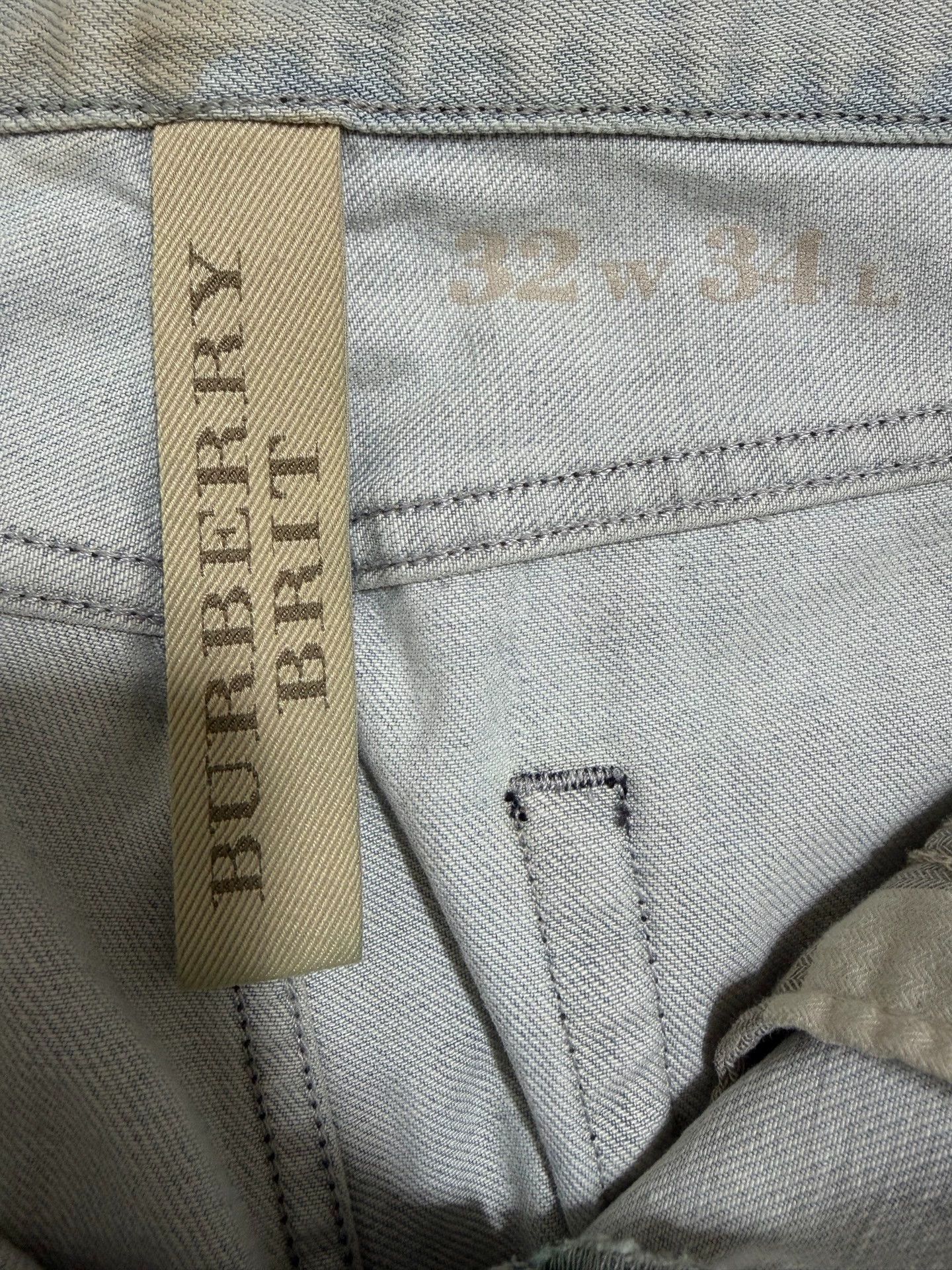 Burberry Green Denim Pants Size 32 Size US 26 / EU 42 - 7 Thumbnail