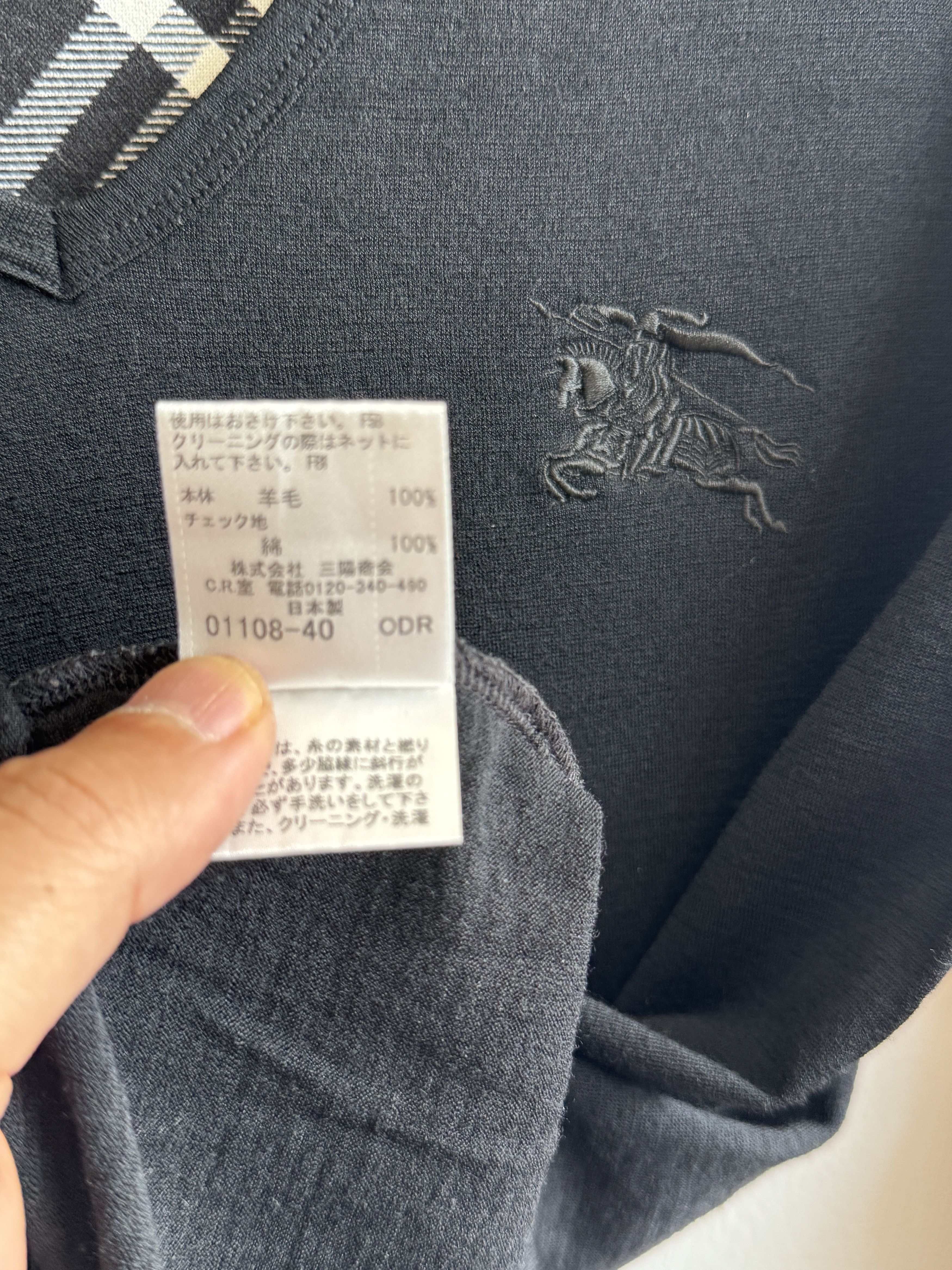 Burberry Burberry Long Sleeve T-Shirt Size XS / US 0-2 / IT 36-38 - 4 Thumbnail