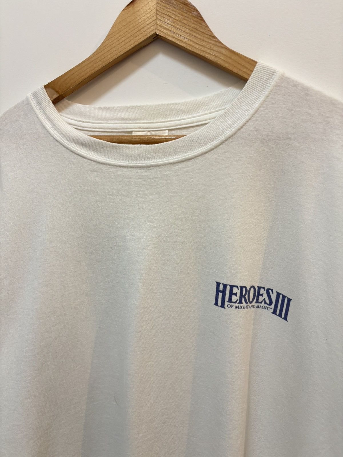 Vintage Vintage 1999 Heroes of Might and Magic III Promo Tee Size US XL / EU 56 / 4 - 3 Thumbnail