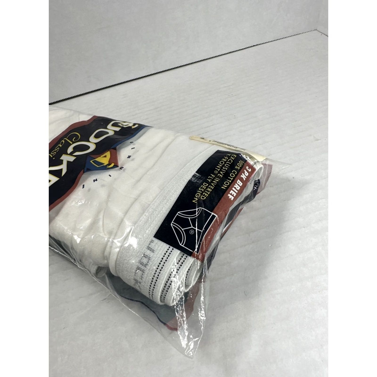 Jockey VINTAGE Jockey Men Briefs 3pk 1996 Sz 38 Y-Front White 90s RARE USA Sealed Underwear Mens Size US 38 / EU 54 - 7 Thumbnail