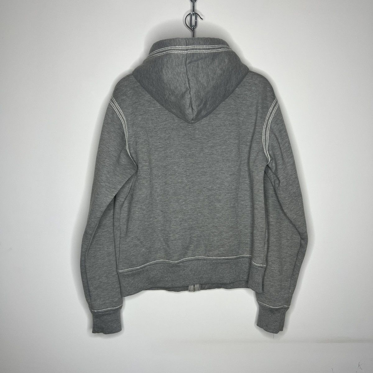 True Religion Y2K True Religion Triple Contrast Stitch Zip Up Hoodie Size US M / EU 48-50 / 2 - 8 Thumbnail
