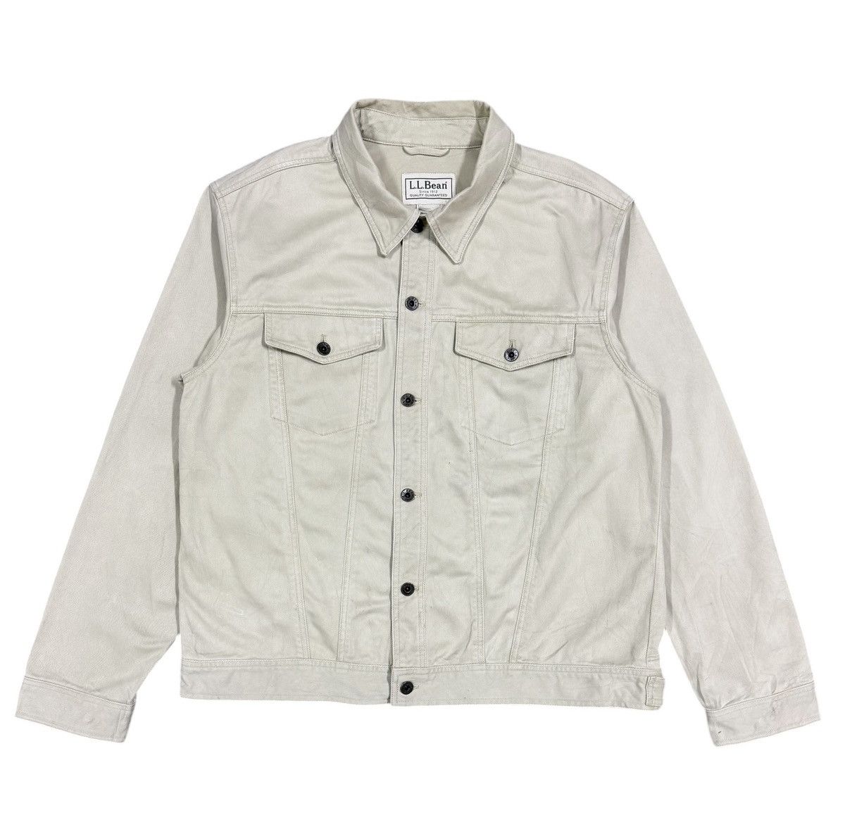 L.L. Bean Vtg🔥LL.Bean Trucker Jacket Size US L / EU 52-54 / 3 - 1 Thumbnail