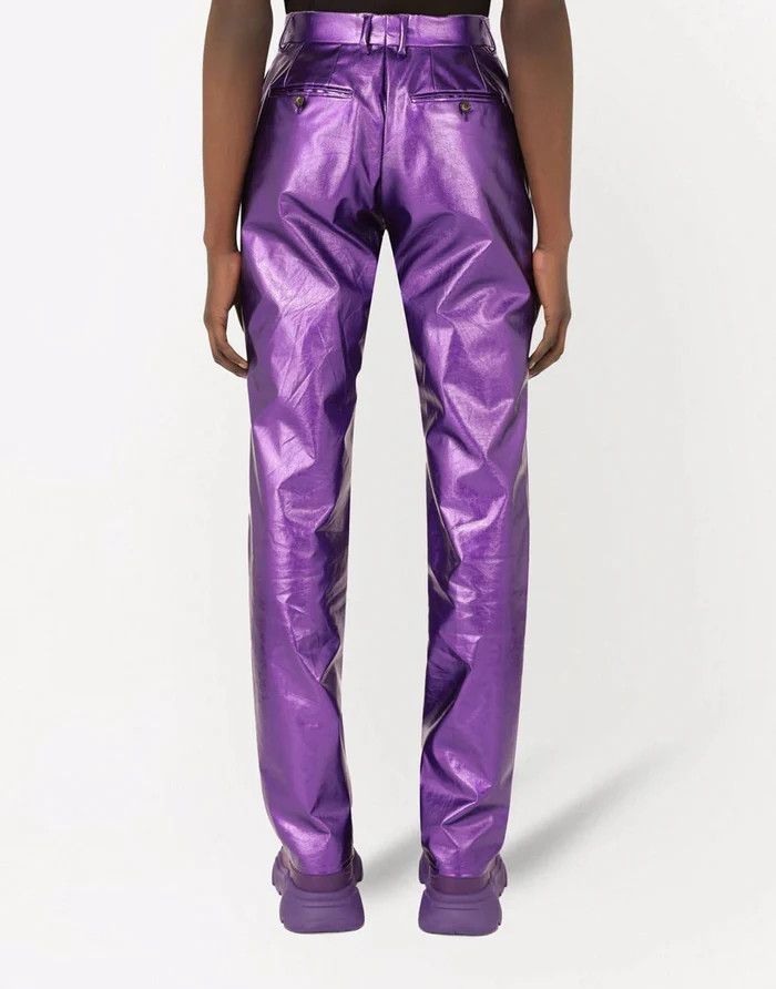 Dolce & Gabbana o1y0125 Casual Pant in Purple Size US 30 / EU 46 - 3 Thumbnail