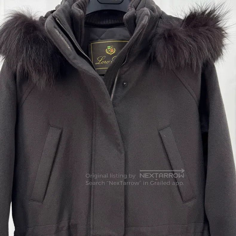 Loro Piana Loro Piana Fox fur collar cashmere coat Size XS / US 0-2 / IT 36-38 - 3 Thumbnail