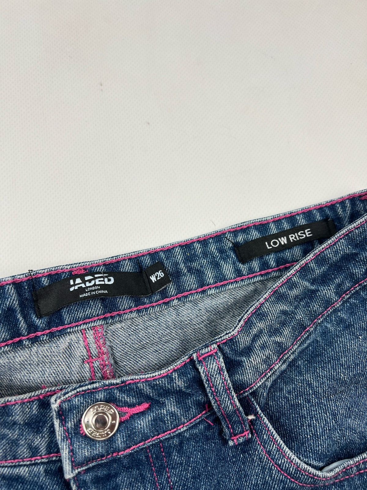 Jaded London Jaded London Baby Girl Flared Graffiti Skate Jeans pants Size 30" / US 8 / IT 44 - 4 Thumbnail