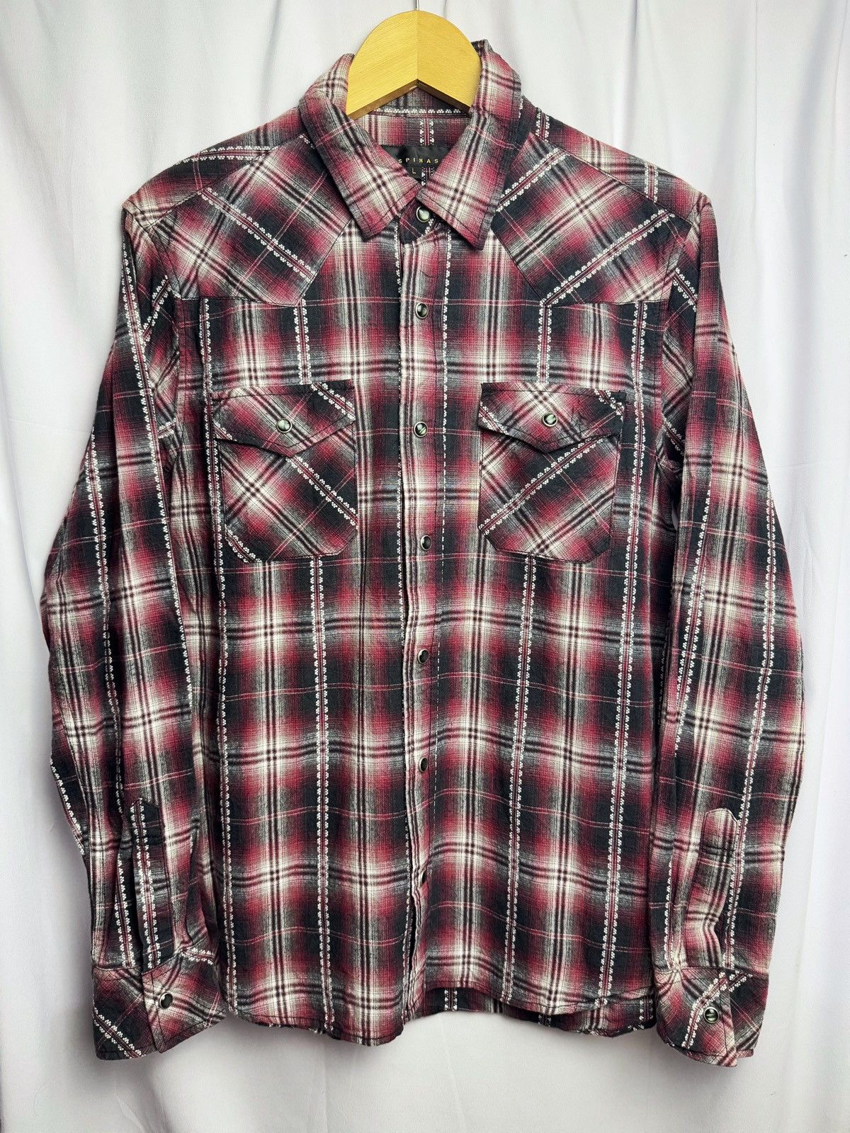 Hysteric Glamour × If Six Was Nine × Japanese Brand Japanese Spinash Westren Button Long Shirt Size US L / EU 52-54 / 3 - 1 Thumbnail