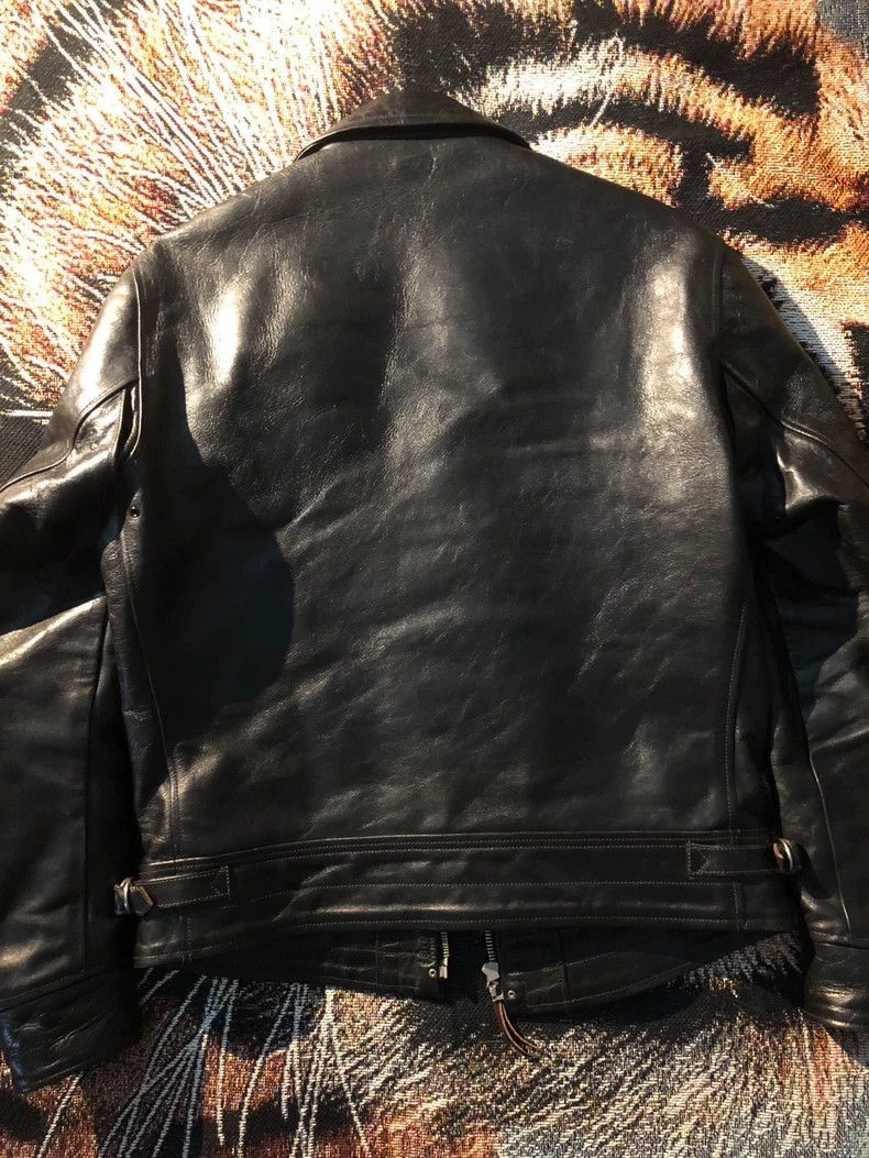 Freewheelers Freewheelers Mulholland Black Leather Jacket-2506 Size US M / EU 48-50 / 2 - 3 Thumbnail