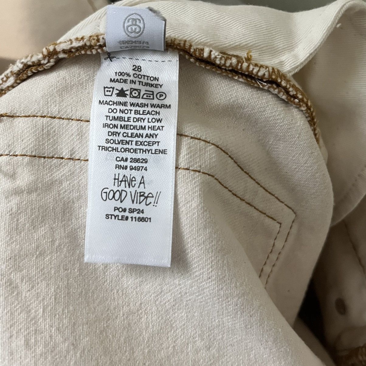 Stussy Classic Jean Denim Size US 28 / EU 44 - 11 Thumbnail