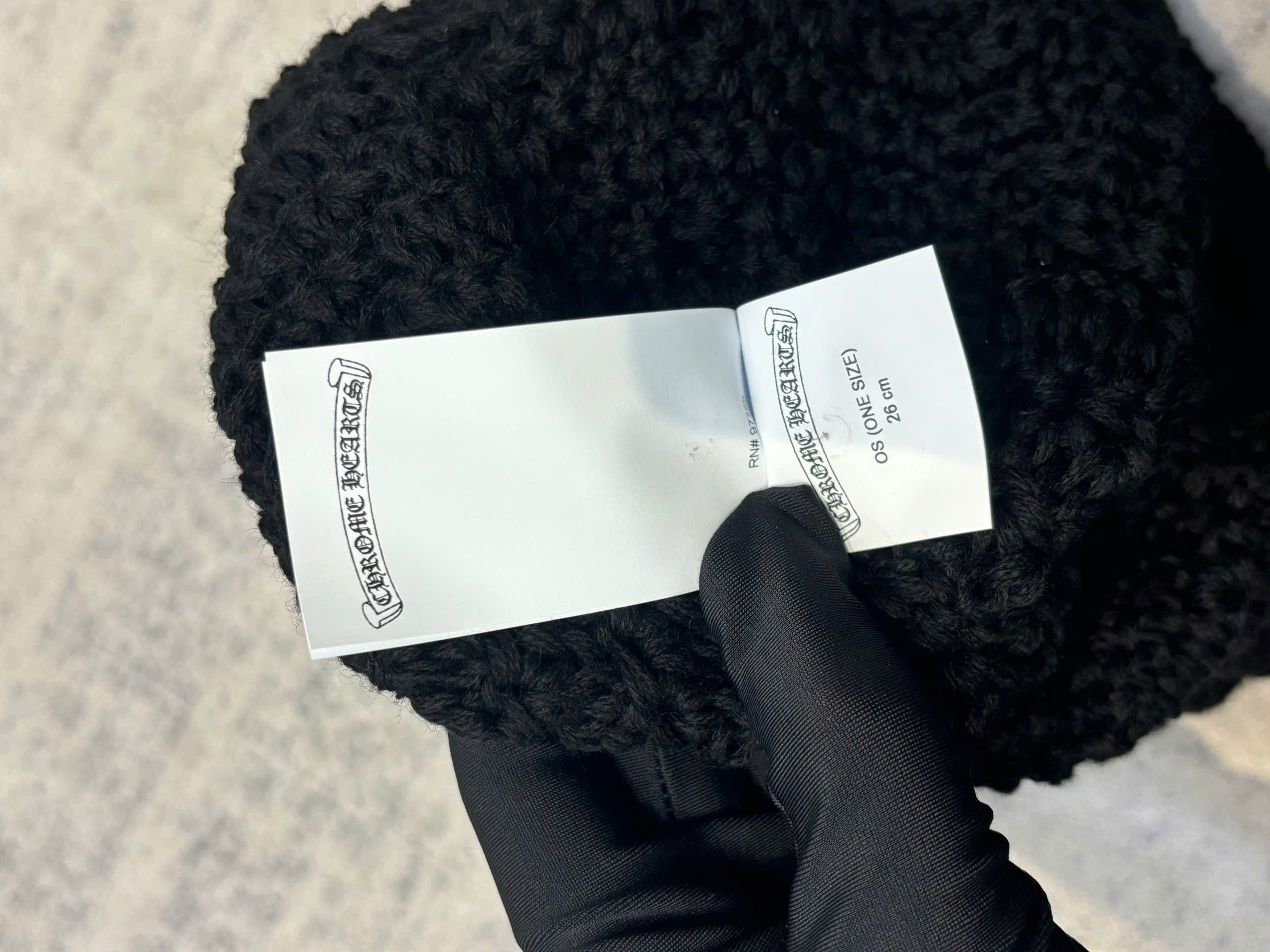 Chrome Hearts CHROME HEARTS Aspen Cross Patch Cashmere Beanie Size ONE SIZE - 8 Thumbnail