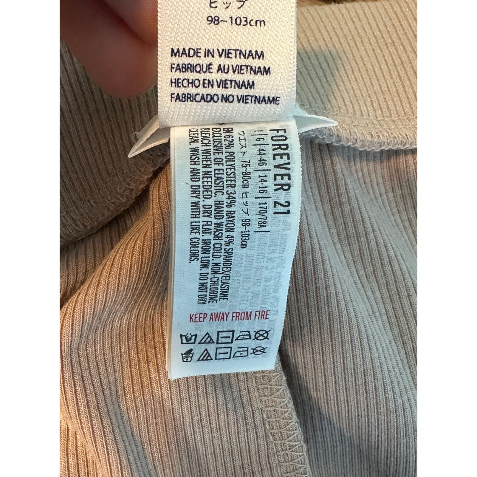 Forever 21 Forever 21 wide legs pull on knit sweat pants size large Size 32" / US 10 / IT 46 - 5 Thumbnail