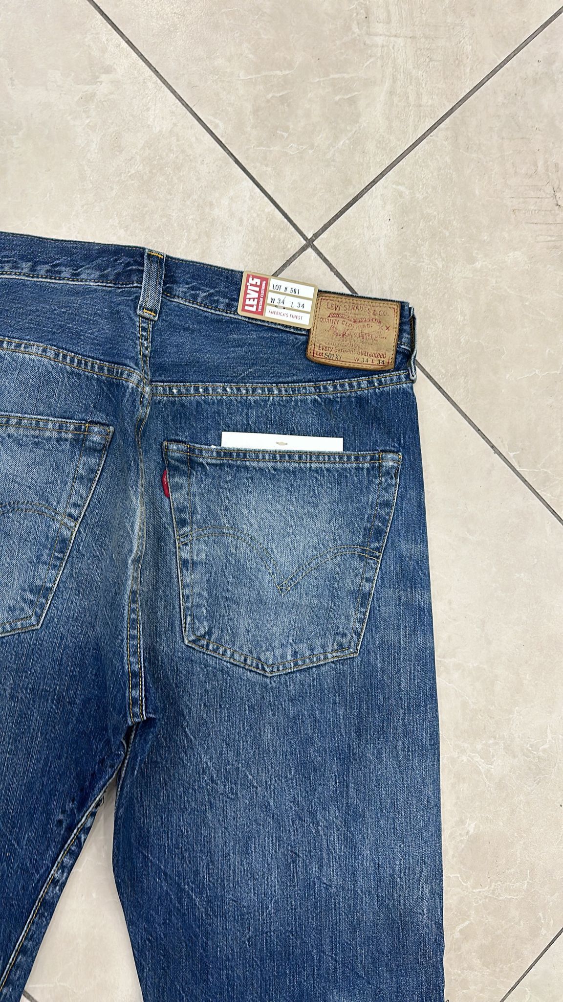 Levi's Vintage Clothing LVC Levi's Vintage Clothing 1947 501XX BigE Selvedge Jeans Size US 34 / EU 50 - 9 Thumbnail