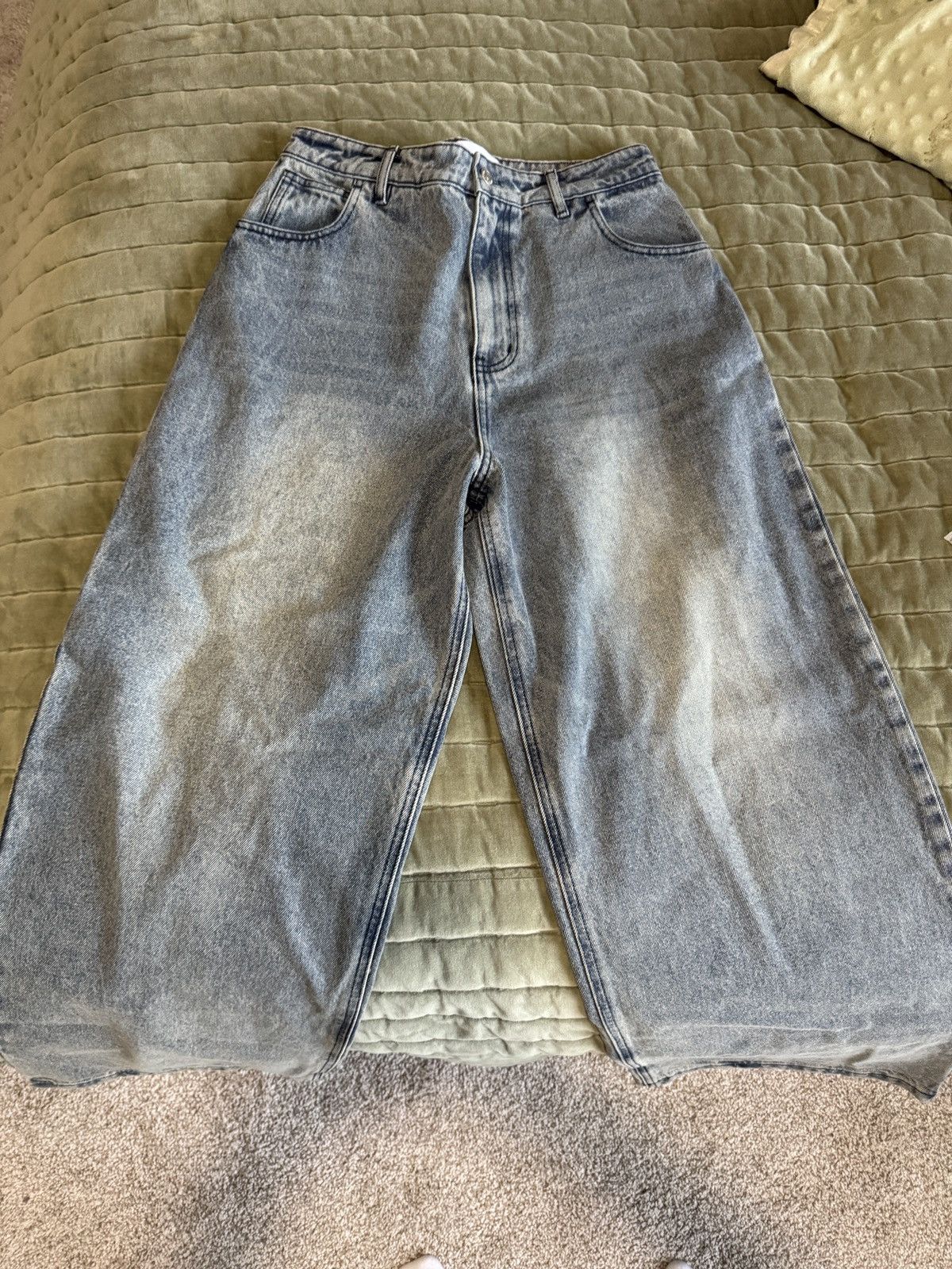 Other Uptus Studios Horizon Blue Baggy Denim Size US 30 / EU 46 - 4 Thumbnail