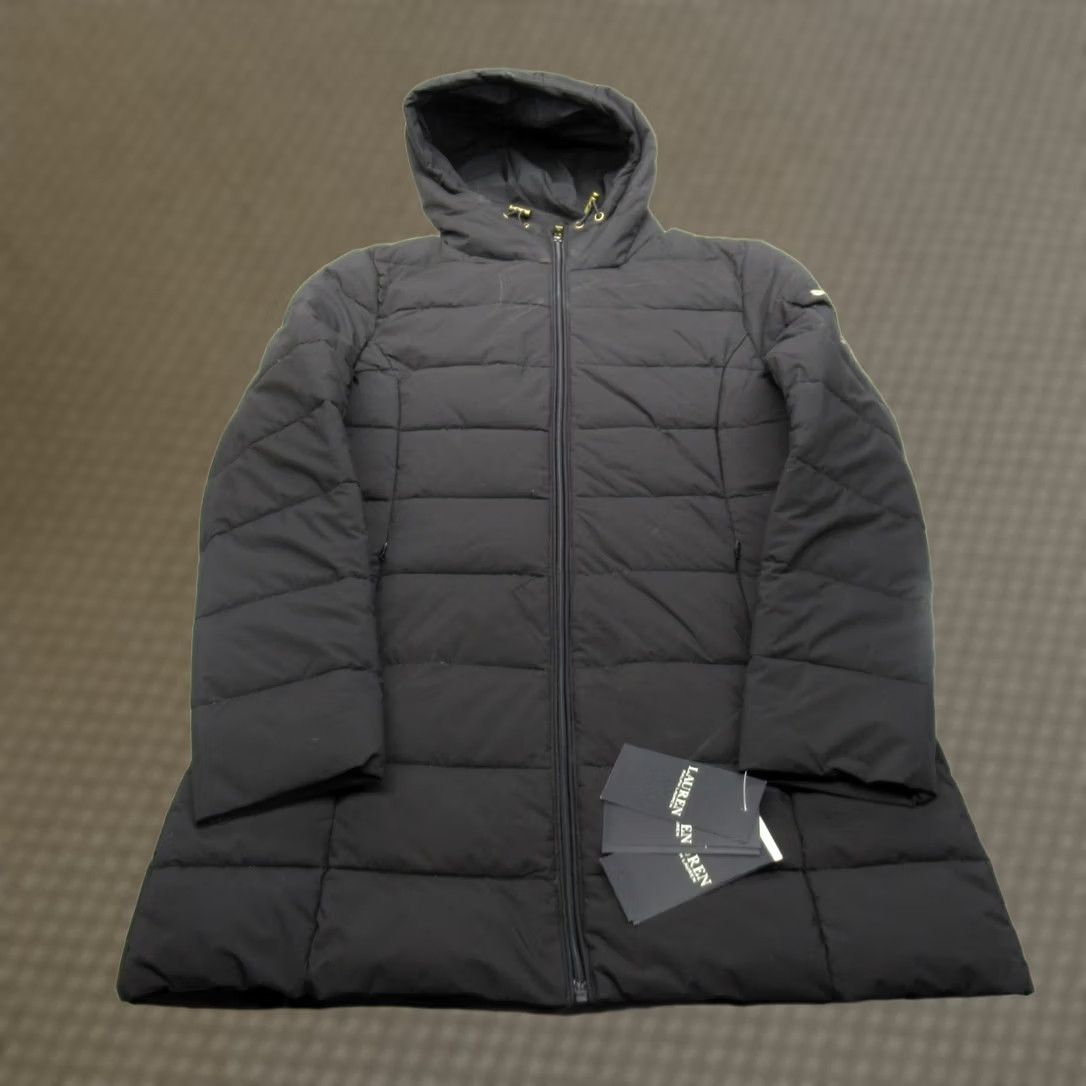 Ralph Lauren Lauren Ralph Lauren Down Jacket Womens Medium Black Packable Lightweight NWD Size M / US 6-8 / IT 42-44 - 1 Thumbnail