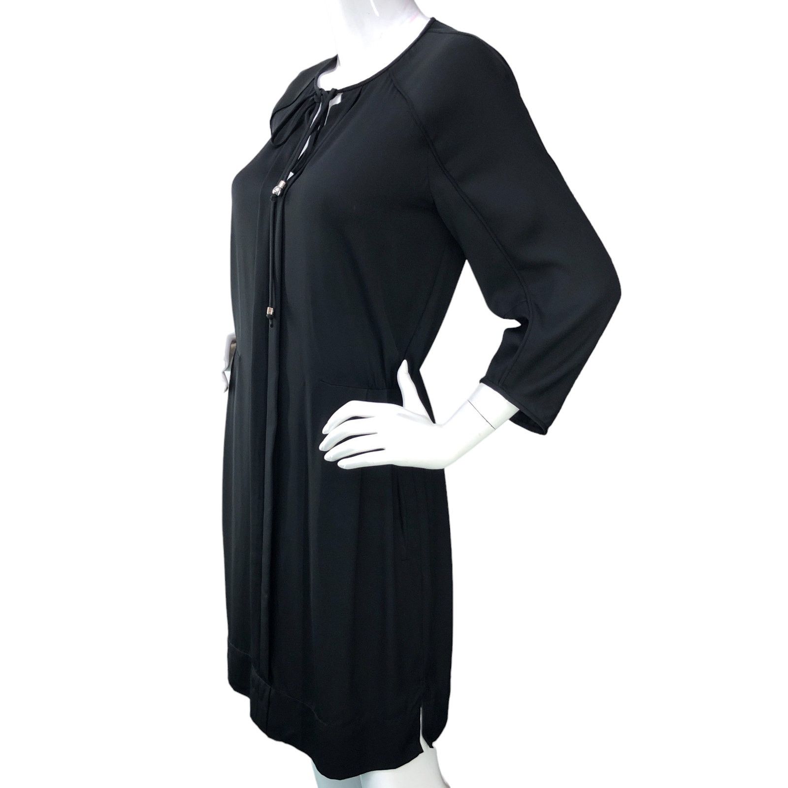Diane von Furstenberg Diane Von Furstenberg DVF Size 6 Apona Dress Tie Neck Silk Size M / US 6-8 / IT 42-44 - 5 Thumbnail