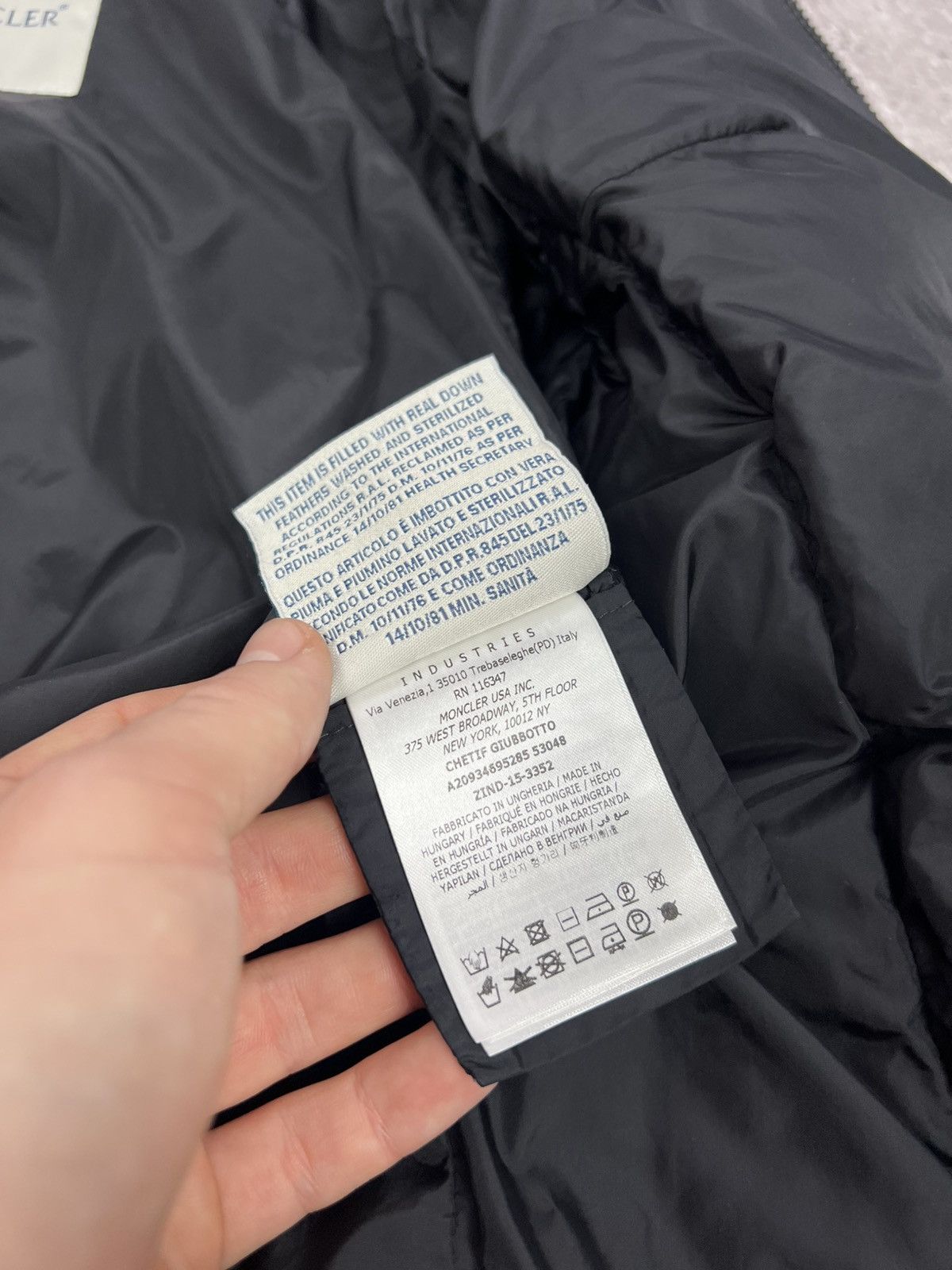Moncler Moncler Women's Down Chetif Giubbotto Jacket Size XS / US 0-2 / IT 36-38 - 12 Thumbnail