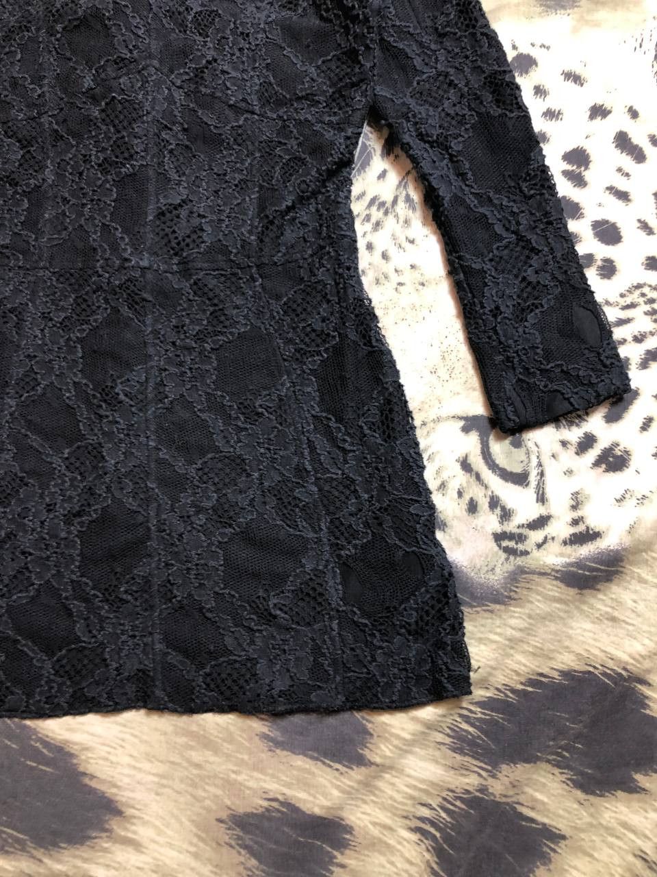 Burberry Prorsum VINTAGE BURBERRY PRORSUM Lace Mini Dress Black Size XS / US 0-2 / IT 36-38 - 10 Thumbnail