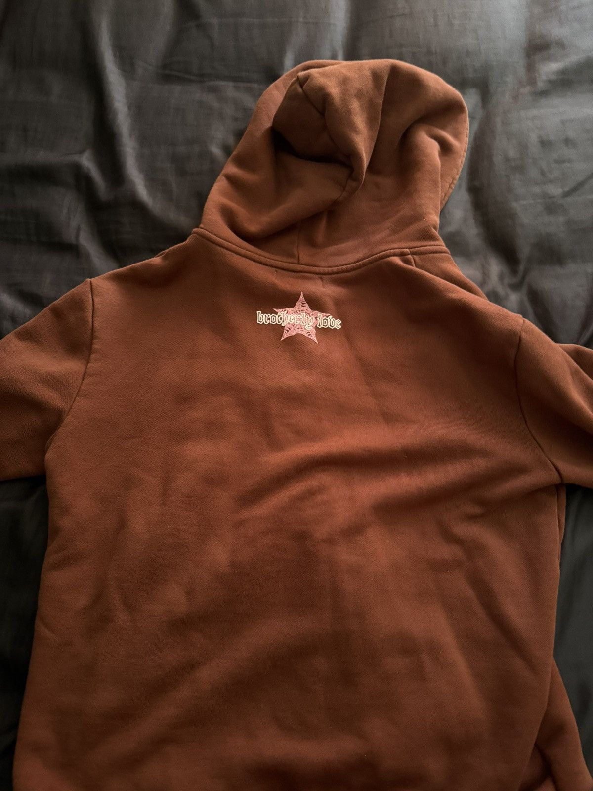 Brotherly Love brown full zip hoodie Size US L / EU 52-54 / 3 - 2 Thumbnail