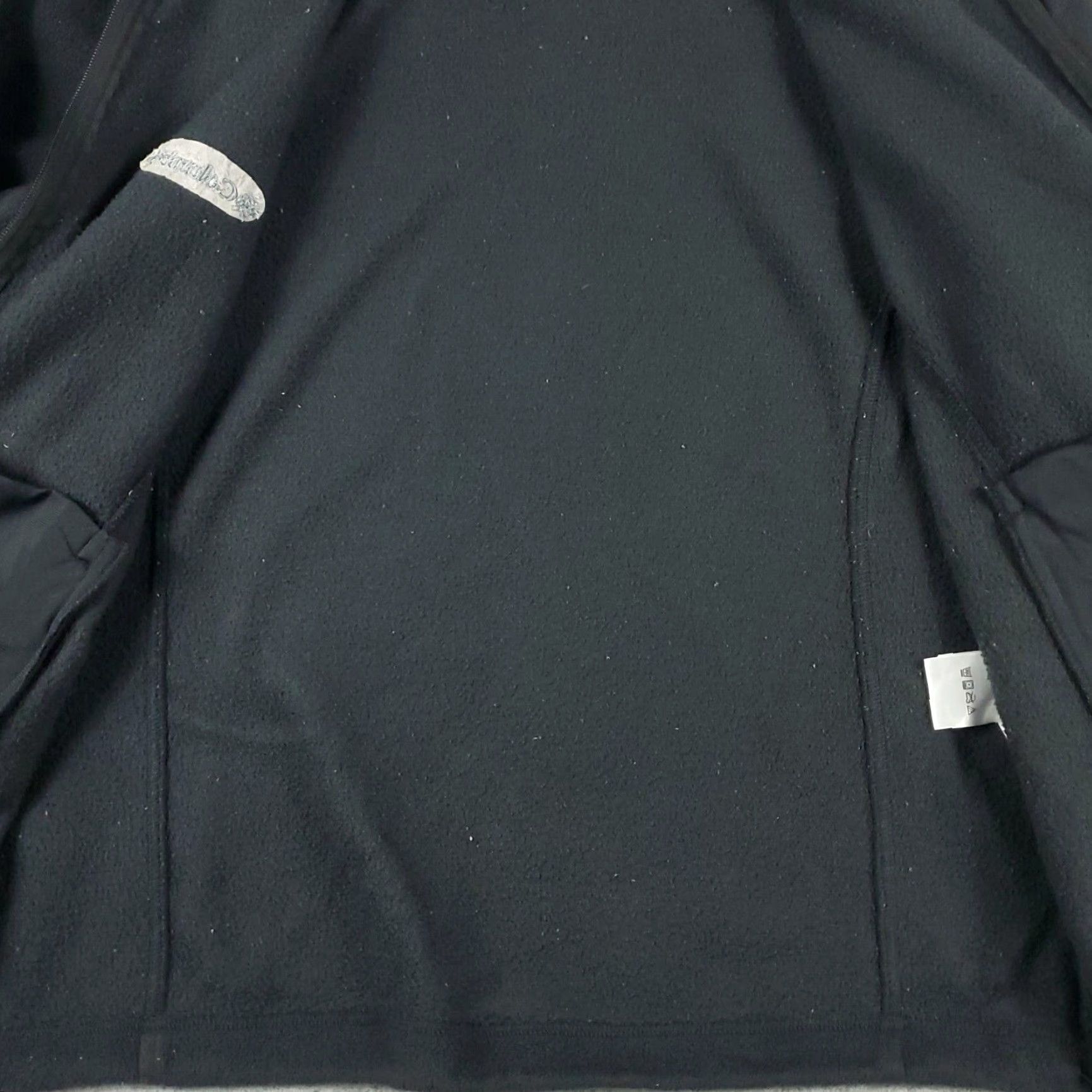 Vintage Columbia Jacket Womens Large Black Fleece Full Zip Up Sweater Sweatshirt Size L / US 10 / IT 46 - 5 Thumbnail