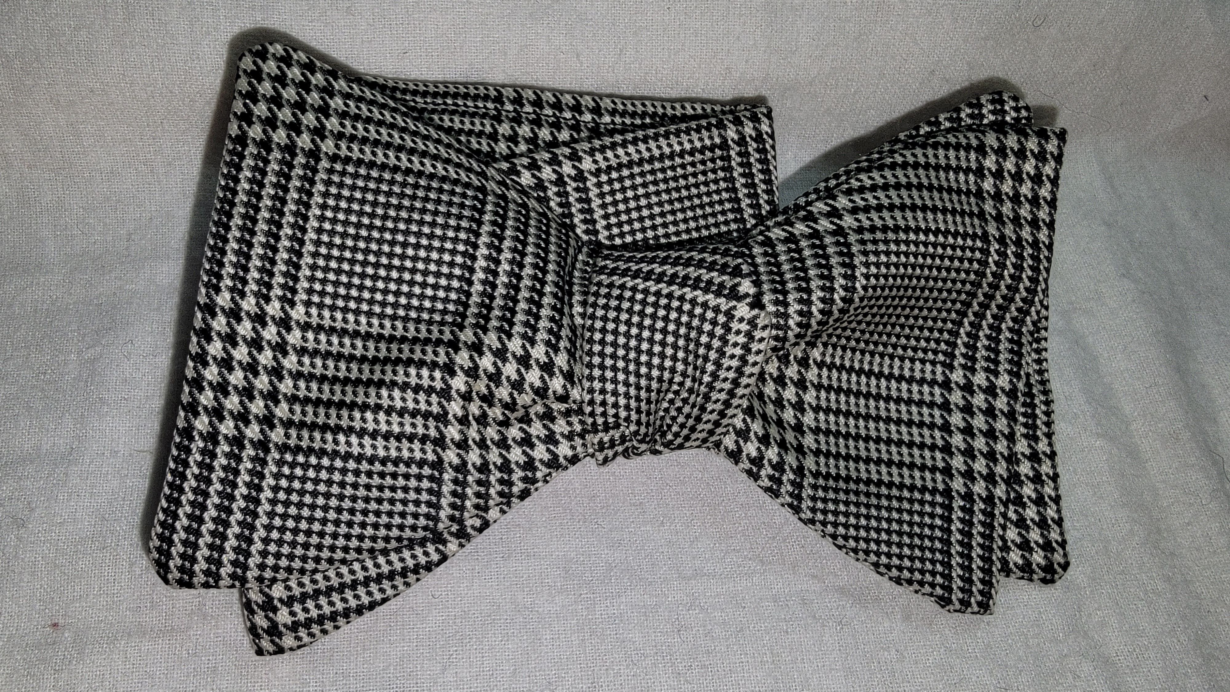 Ralph Lauren Purple Label Ralph Lauren Purple Label classic Glen plaid bow tie Size ONE SIZE - 7 Thumbnail