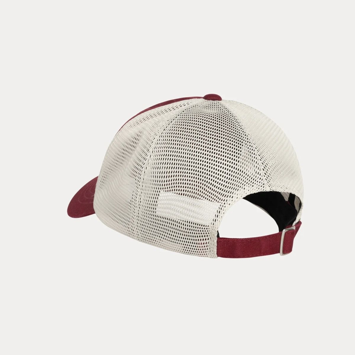 Stussy Stussy Low Pro Workgear Strapback Red Trucker Mesh Hat Size ONE SIZE - 3 Thumbnail