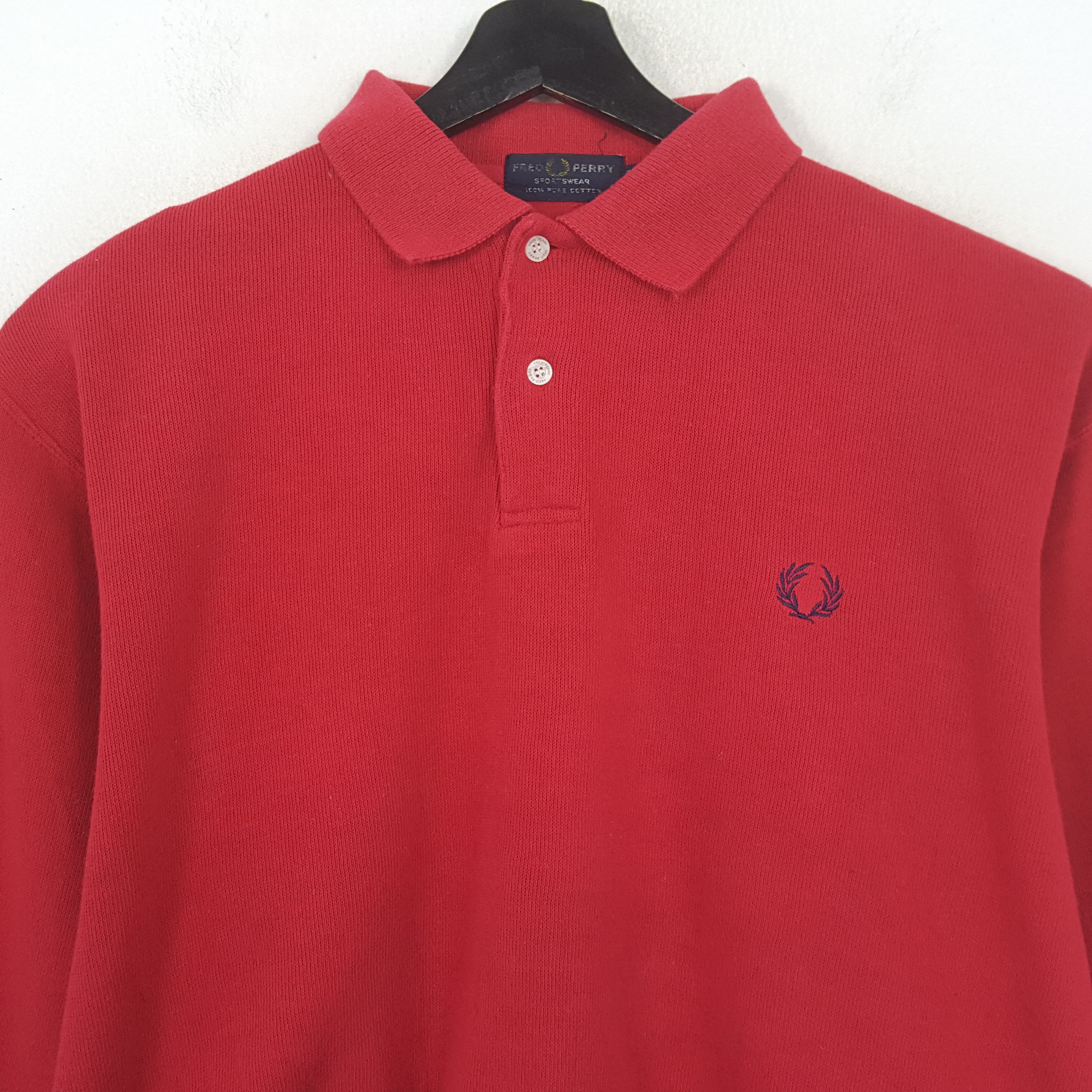 Fred Perry Fred Perry Fashion Brand Sweatshirt Polos RR8 Size US XL / EU 56 / 4 - 2 Thumbnail