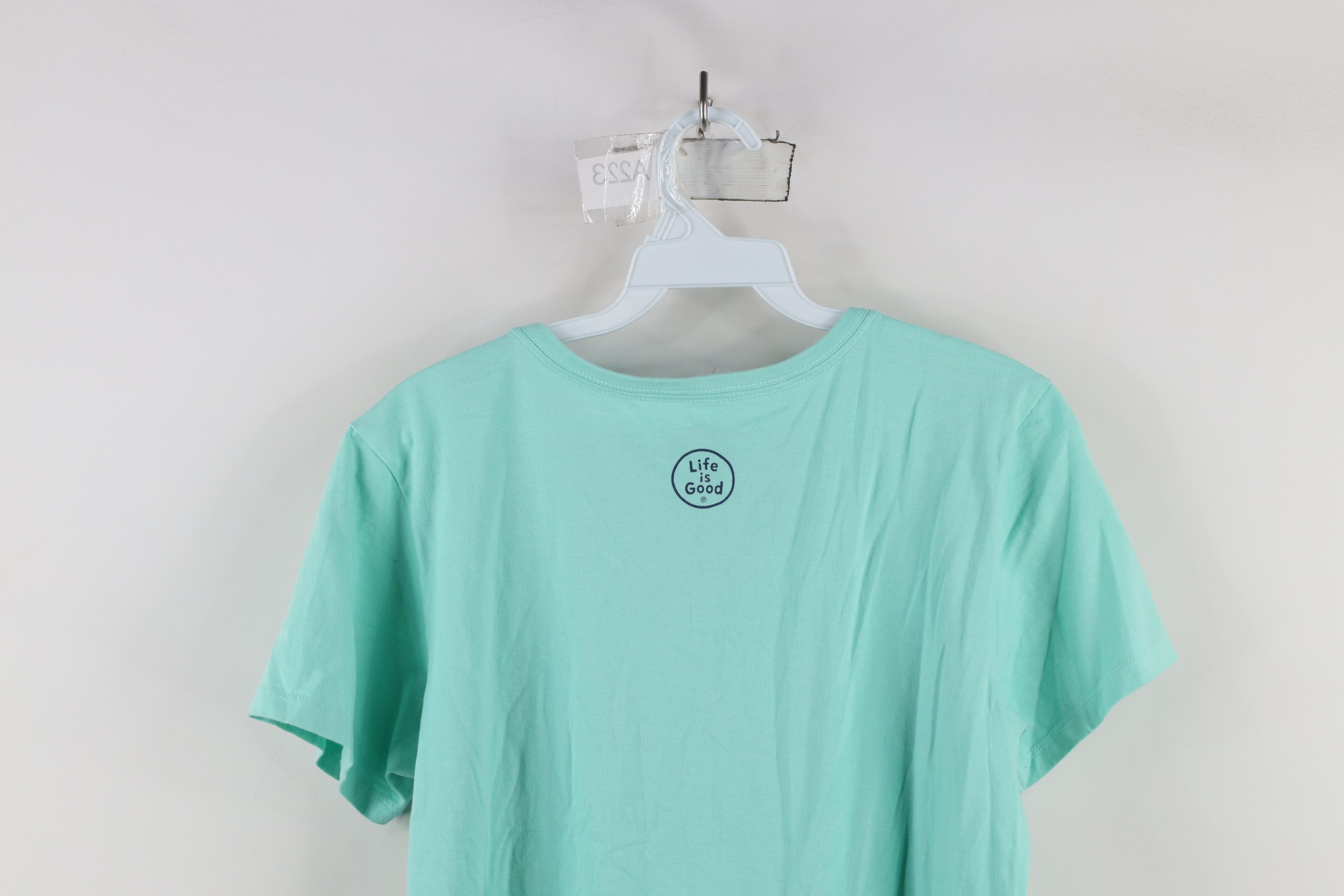 Life is Good × Vintage Life Is Good Distressed Peaceful Flower of Life T-Shirt Size M / US 6-8 / IT 42-44 - 14 Thumbnail