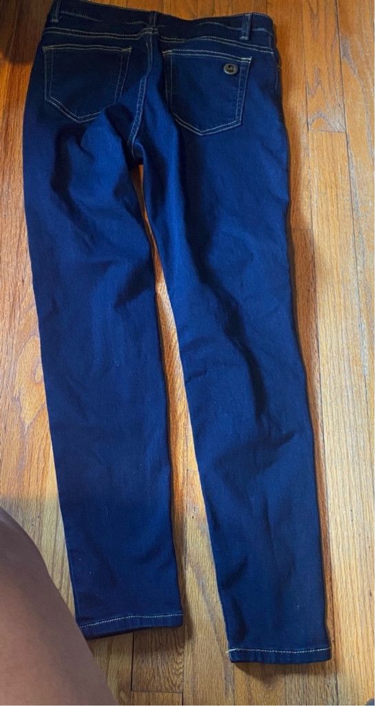 Michael Kors Women's Michael Kors Izzy Jeans, Size 6, Blue Size 28" / US 6 / IT 42 - 1 Thumbnail