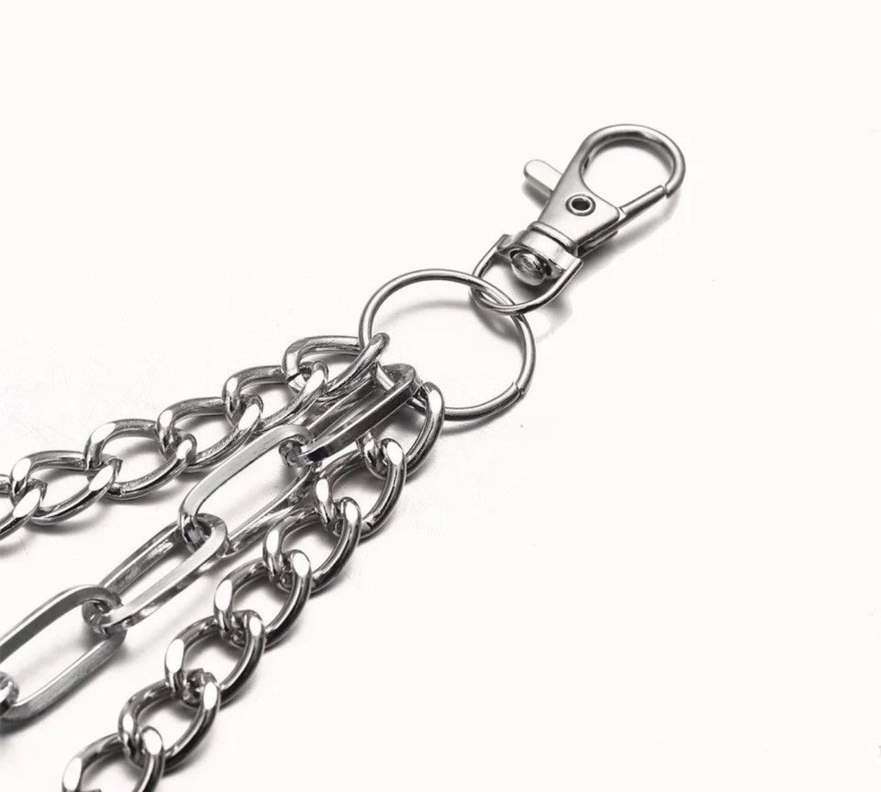 Other Multilayer Punk Chain On The Jeans Pants Size ONE SIZE - 4 Thumbnail