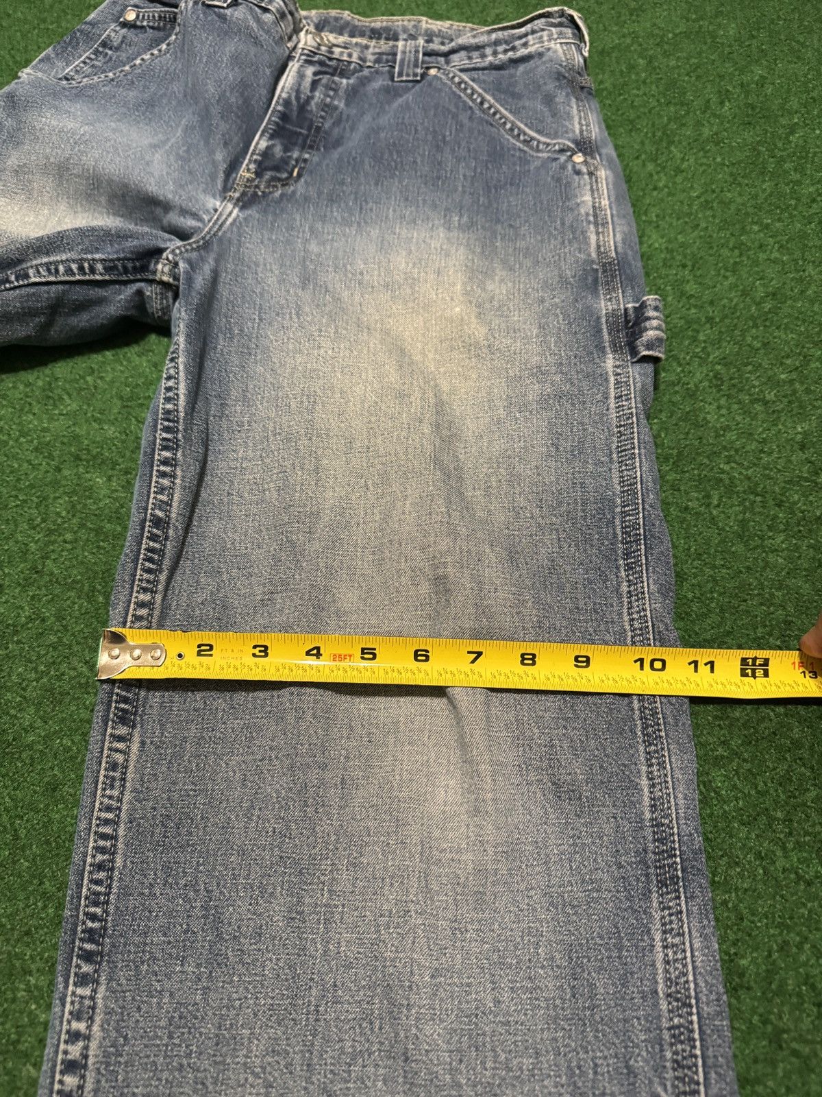 Vintage Vintage 90s Carpenter Baggy Wide Leg Skater 32x30 Jeans Size US 32 / EU 48 - 9 Thumbnail
