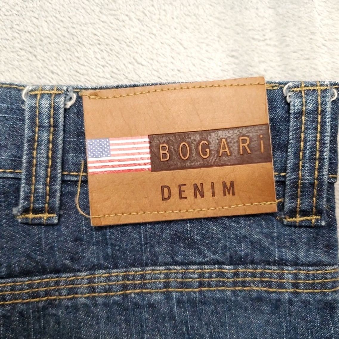 Vintage Bogari Jeans Mens 40x32 Blue Denim Straight Leg Cotton Everyday Comfort Pants Size US 40 / EU 56 - 7 Thumbnail