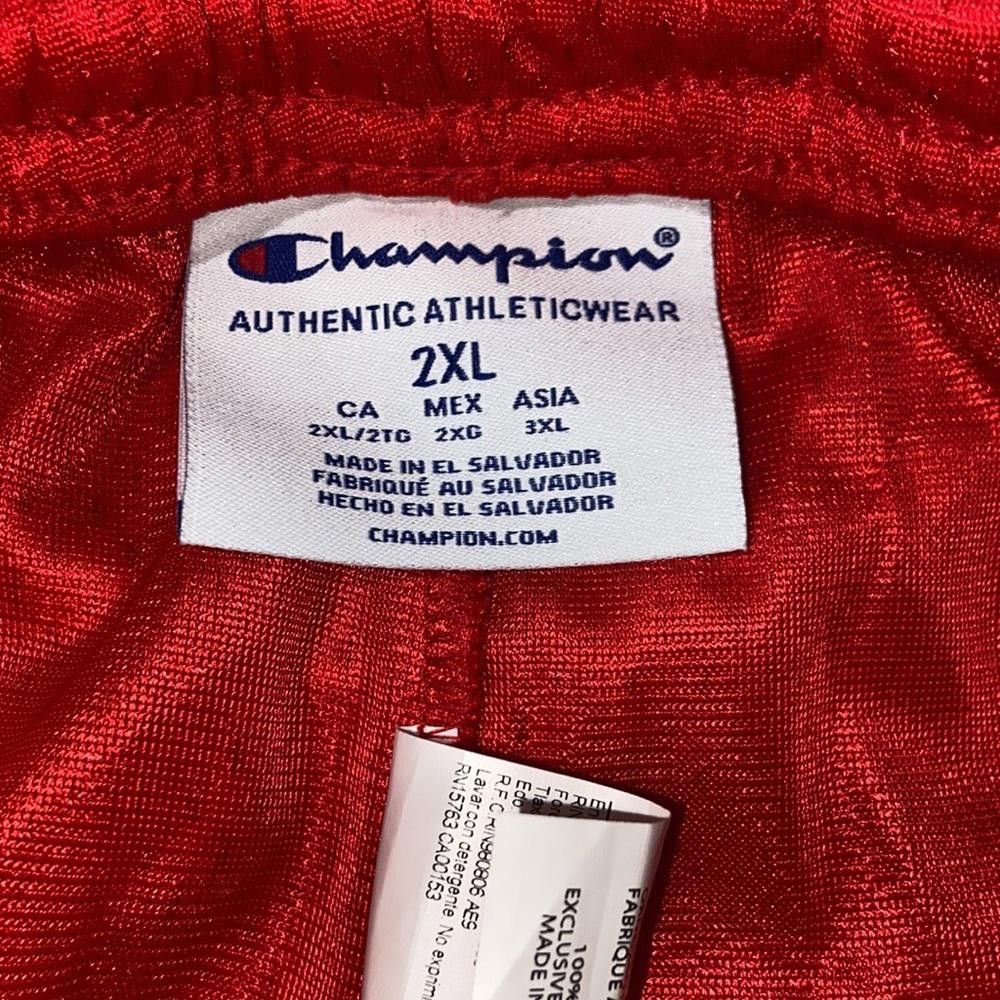 Champion Champion l NWT Long Mesh Shorts in Crimson Size XXL Size US 40 / EU 56 - 3 Thumbnail