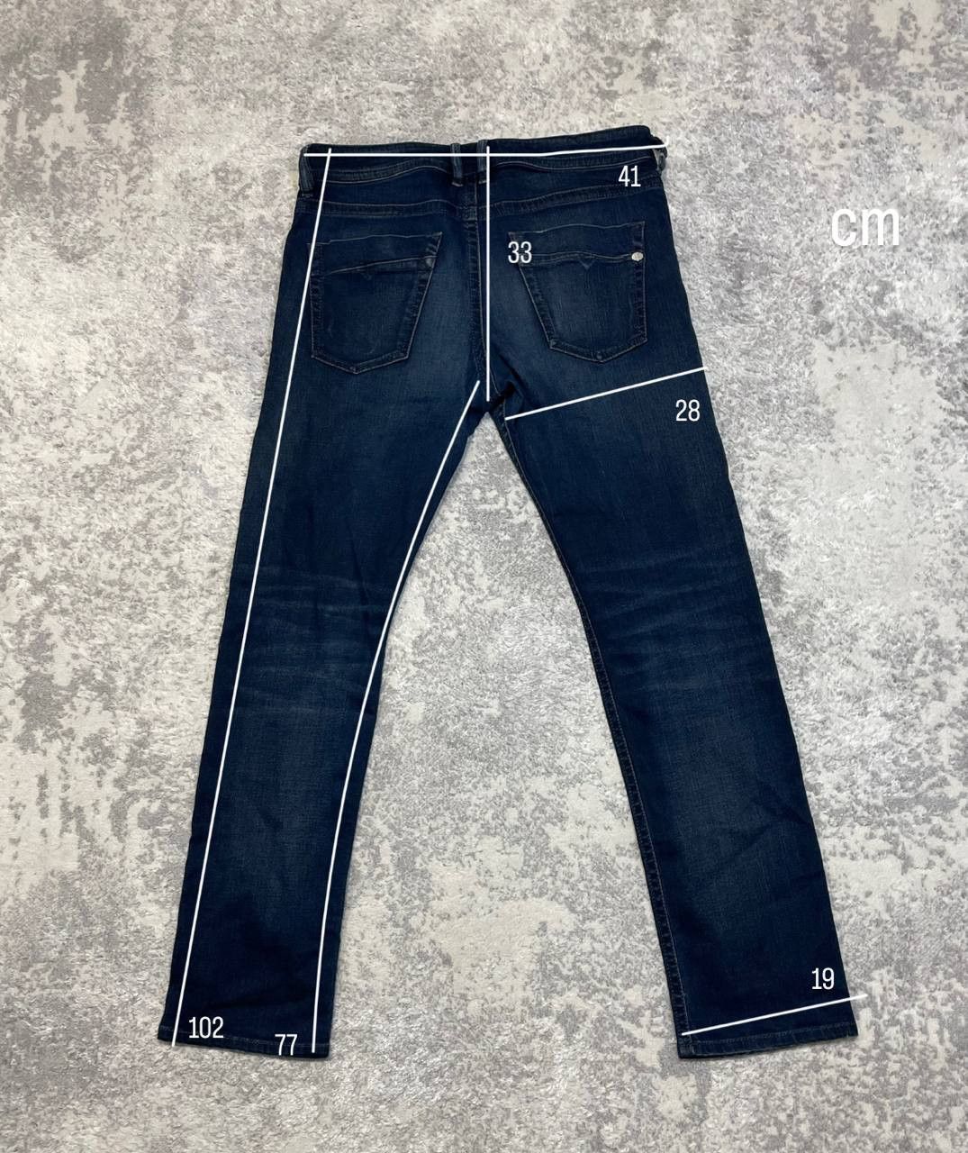 Diesel Vintage 90s Diesel Denim Pants Jeans Regular Slim-Tapered Size US 32 / EU 48 - 15 Thumbnail
