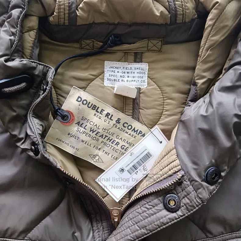 RRL Ralph Lauren RRL Ralph Lauren Hunting Hooded Jacket Size US M / EU 48-50 / 2 - 5 Thumbnail
