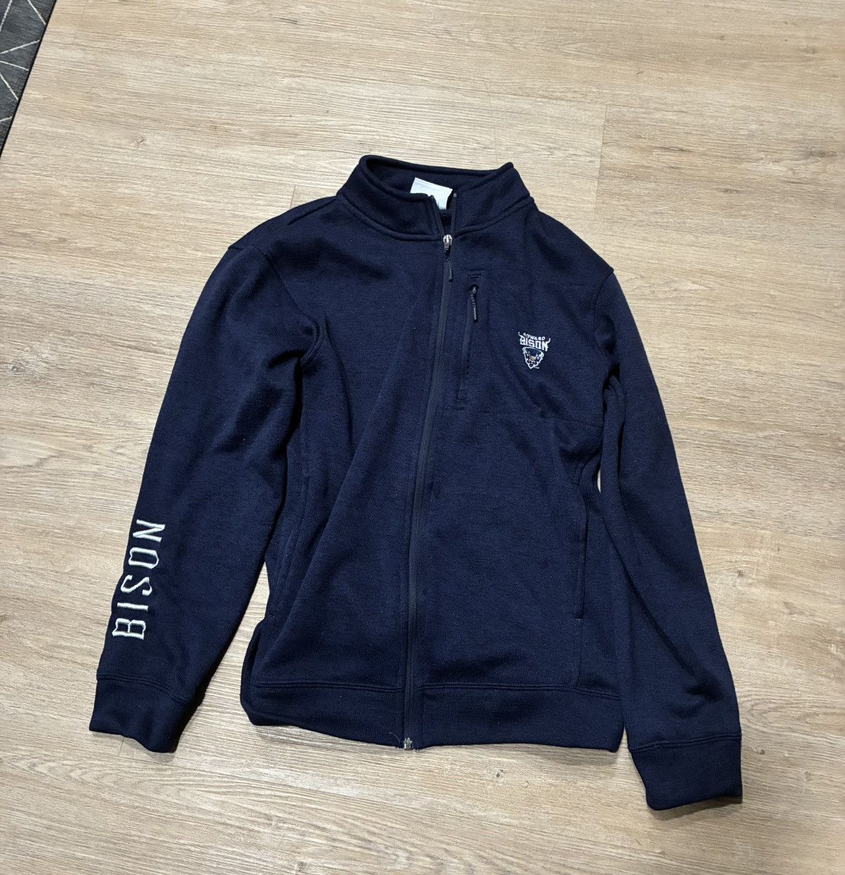 Champion Howard University Champion Nav Blue Jacket Size M Size US M / EU 48-50 / 2 - 1 Thumbnail