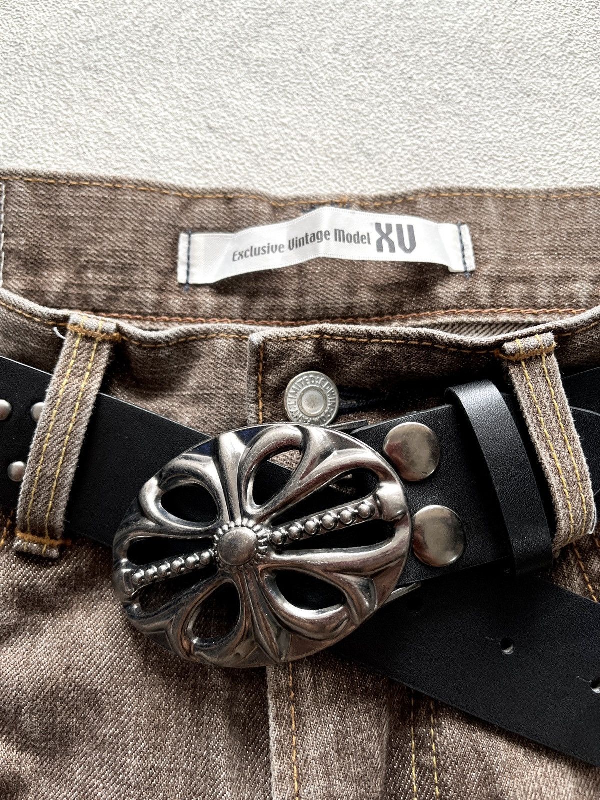Kapital 2000s Edwin XV Brown Flared Jeans If Six Was Nine Size US 34 / EU 50 - 4 Thumbnail