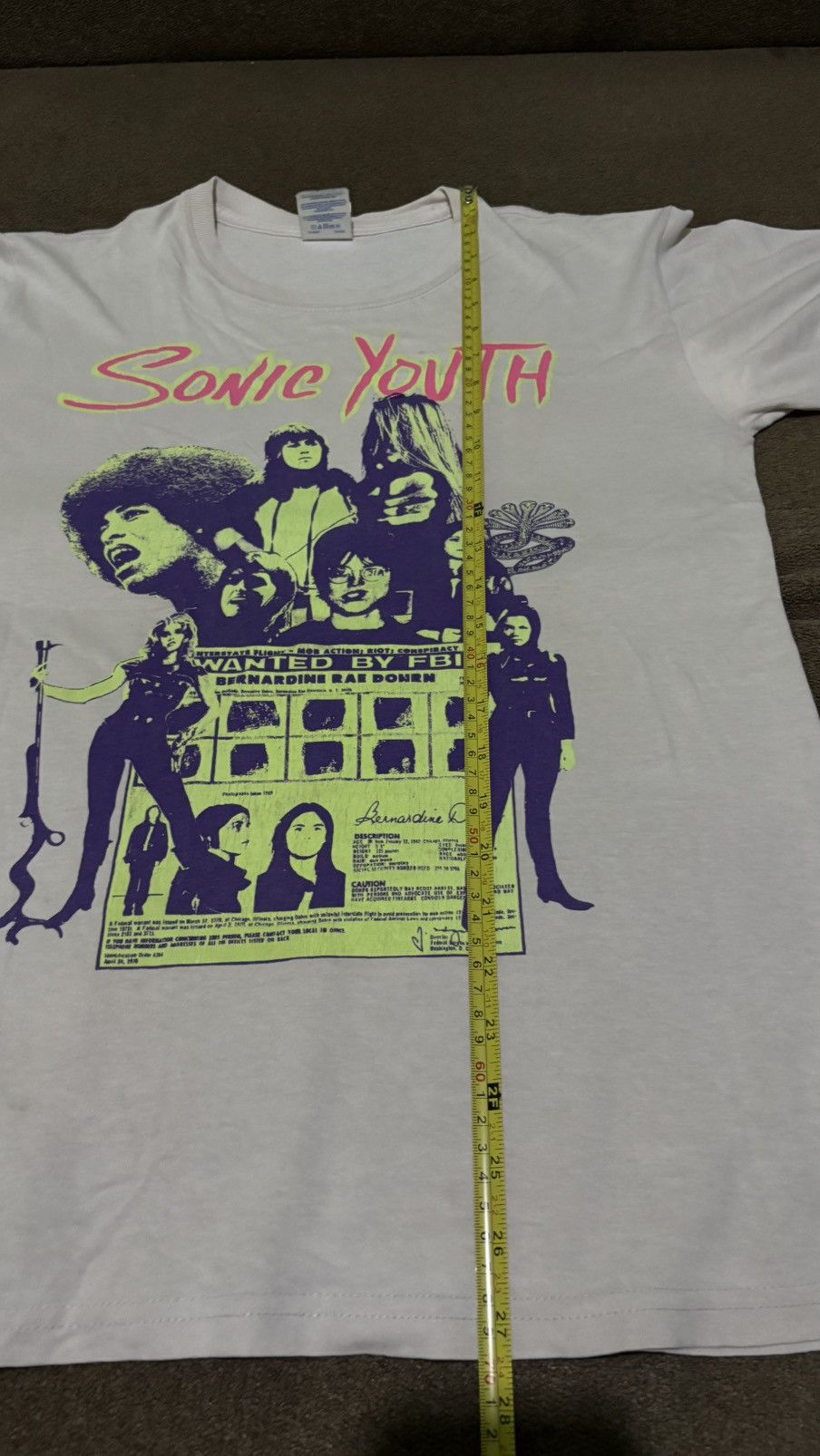 Band Tees Vtg Y2K Sonic Youth Shirt Dinosaur jr mudhoney Size US S / EU 44-46 / 1 - 6 Thumbnail
