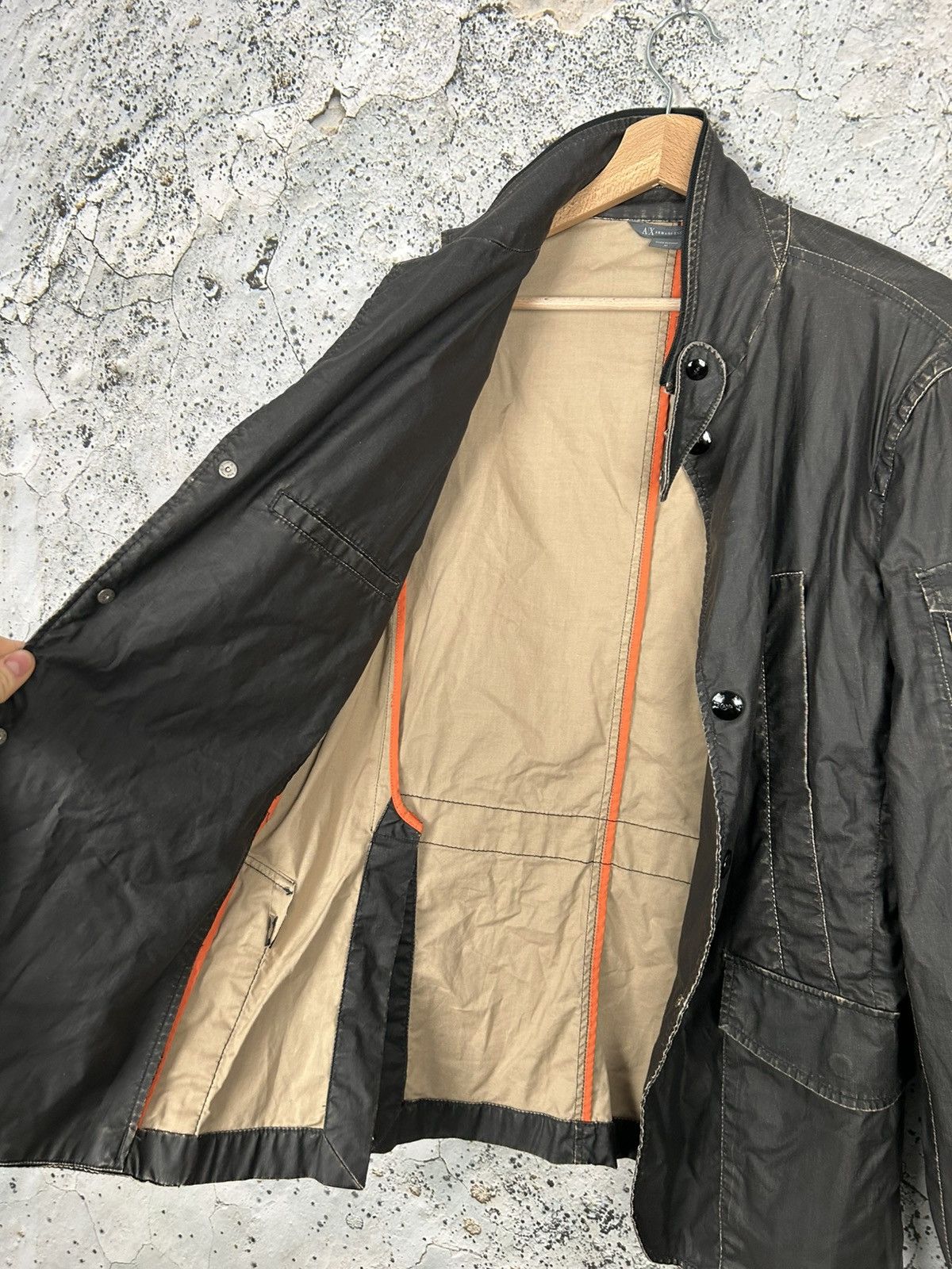 Armani Exchange Armani Exchange Avant Garde Light Jacket Alternative Punk Size US M / EU 48-50 / 2 - 5 Thumbnail
