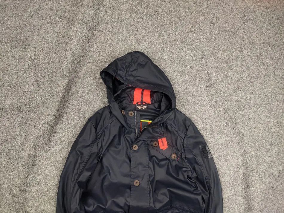 Vintage Mini Cooper Design Waxed Navy Zip Button Pocket Jacket Size US S / EU 44-46 / 1 - 1 Thumbnail