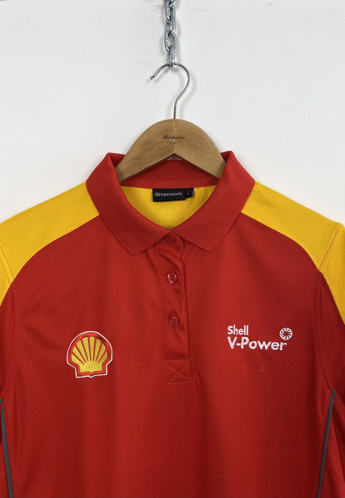 Designer Shell Petroleum Gas Polo Shirt Ferrari Scuderia Partner Size US L / EU 52-54 / 3 - 2 Thumbnail