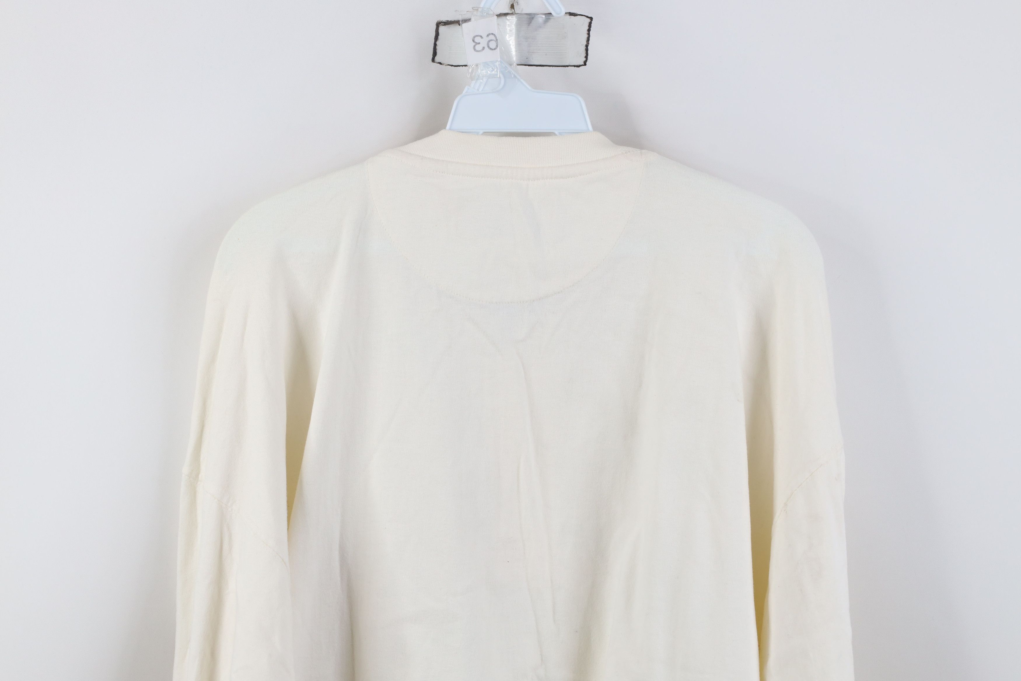 Vintage Vintage 90s Streetwear Long Sleeve Henley T-Shirt Cotton Size US XXL / EU 58 / 5 - 13 Thumbnail