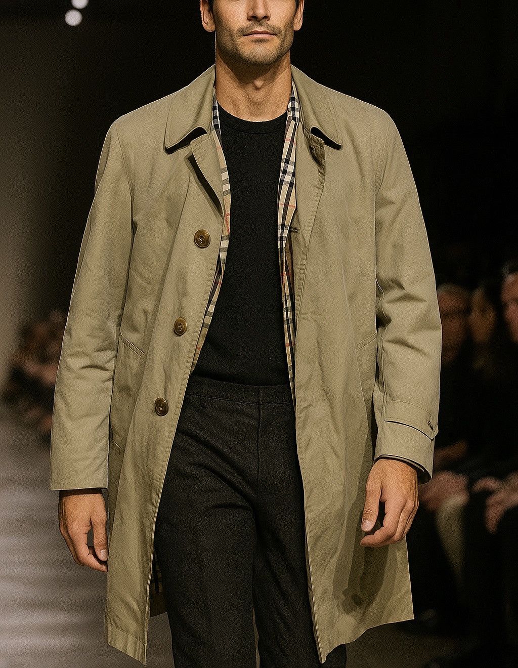 Burberry Jacket BURBERRYS NOVA CHECK Size US L / EU 52-54 / 3 - 1 Thumbnail