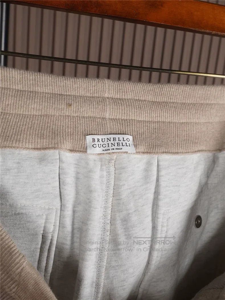 Brunello Cucinelli Brunello Cucinelli Cashmere Drawstring Sport Pants Size US 40 / EU 56 - 7 Thumbnail