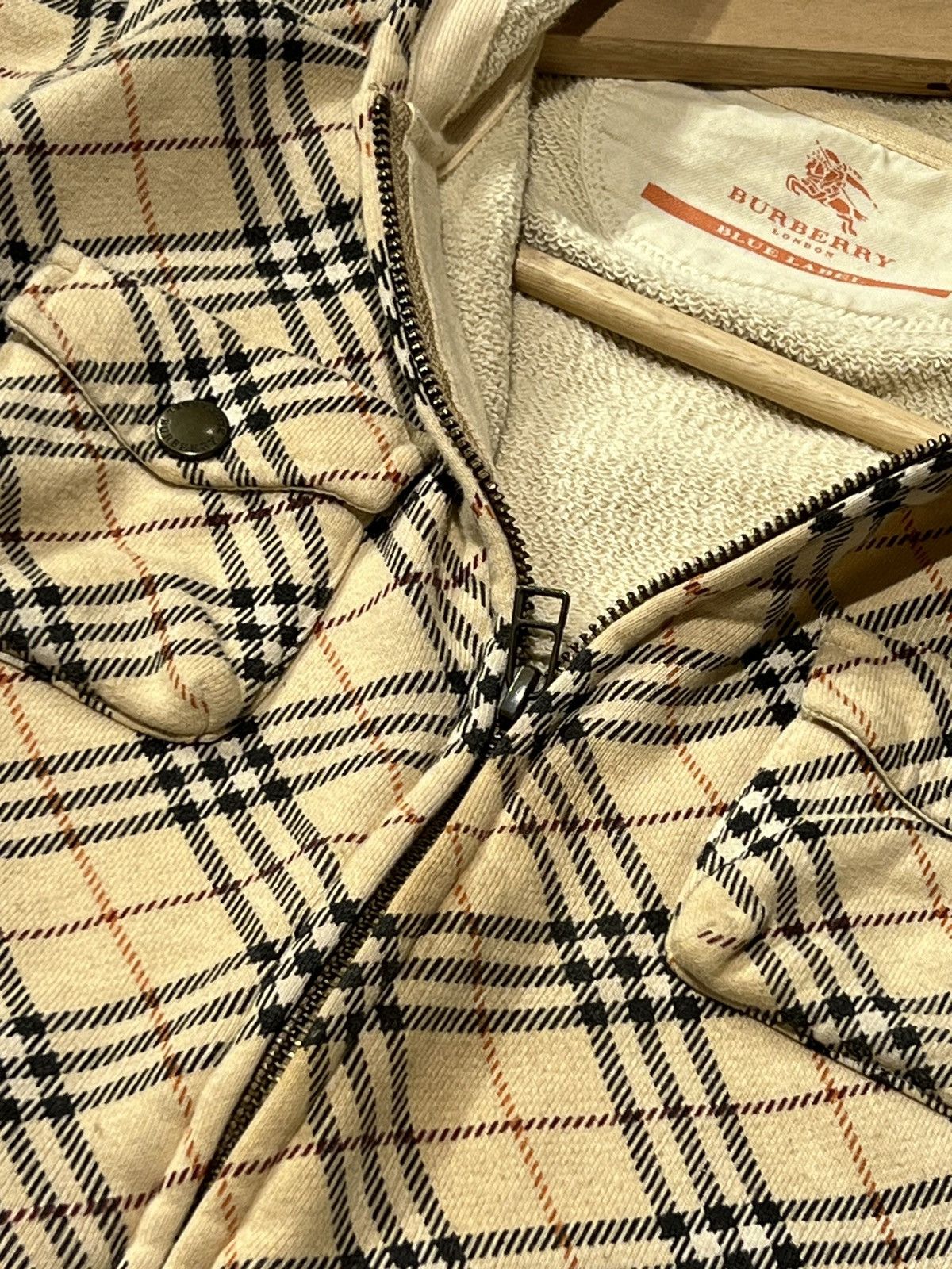 Burberry × Burberry Prorsum BURBERRY LONDON BLUE LABEL HOODIE ZIPPER WOMEN Size XS / US 0-2 / IT 36-38 - 8 Thumbnail