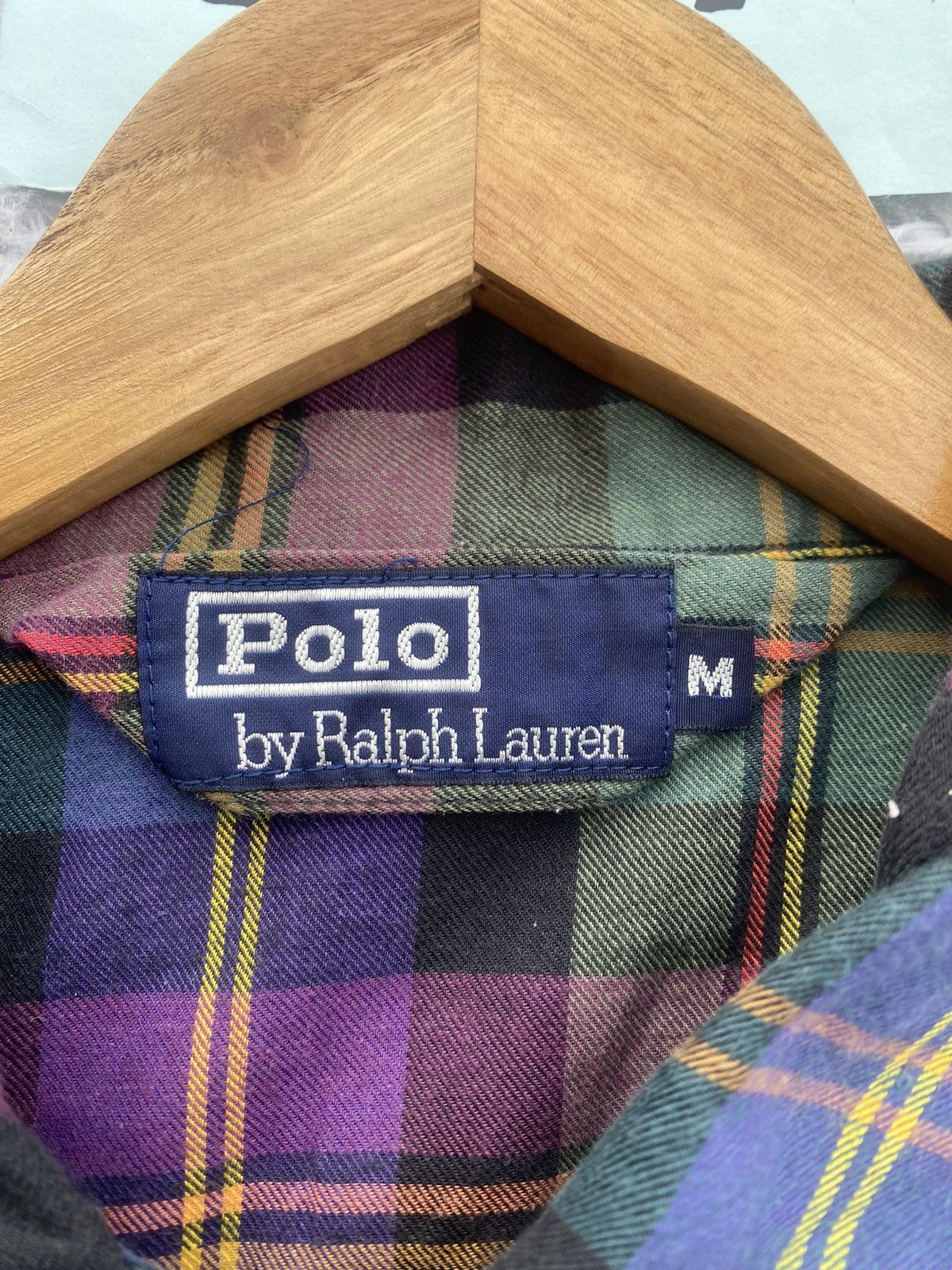 Polo Ralph Lauren Rare Polo Ralph Lauren Checkered Buttons Up Shirt Size US M / EU 48-50 / 2 - 9 Thumbnail